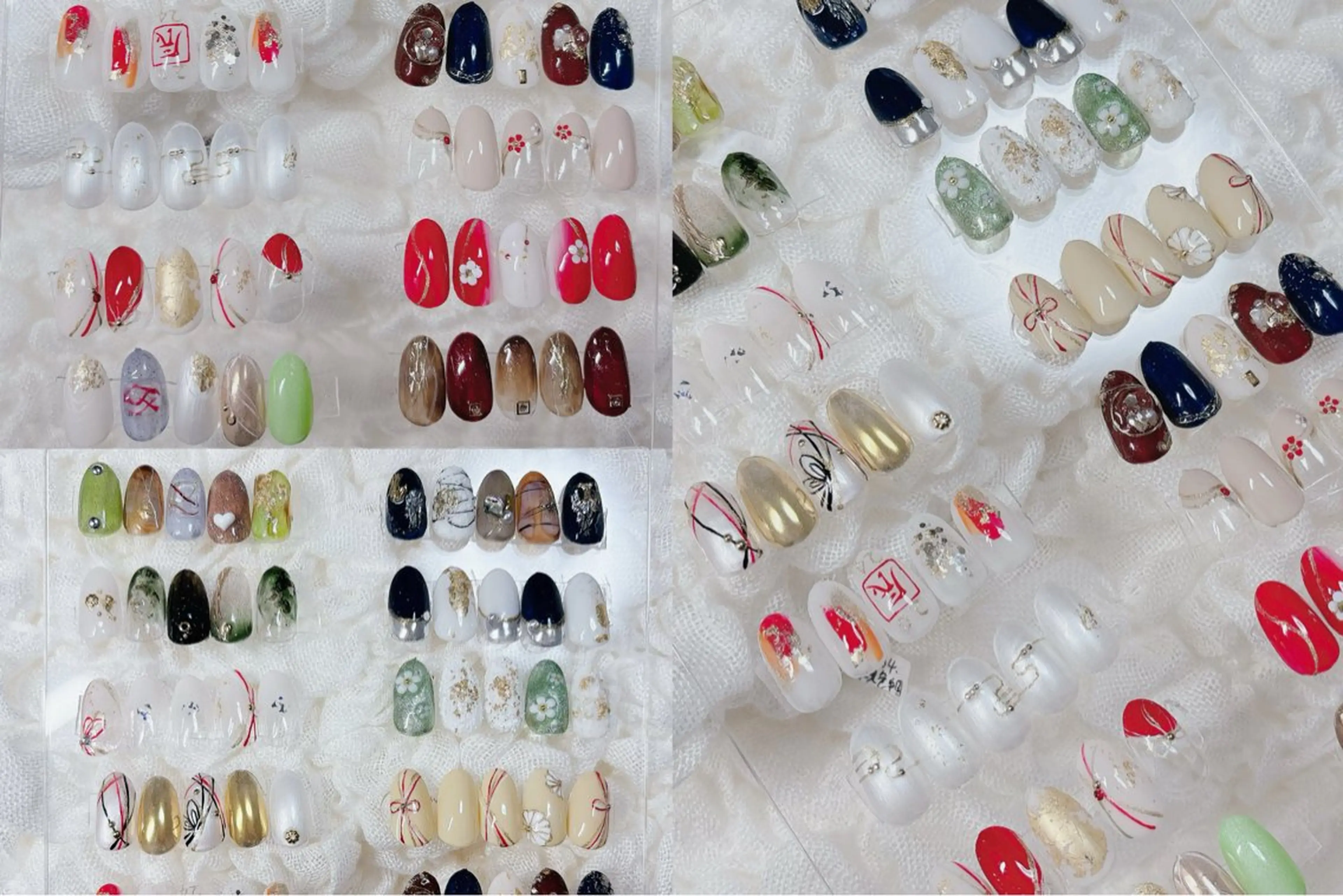 ネイル ジェルネイル パラジェル Nail •Head スパFortunaのネイルデザイン