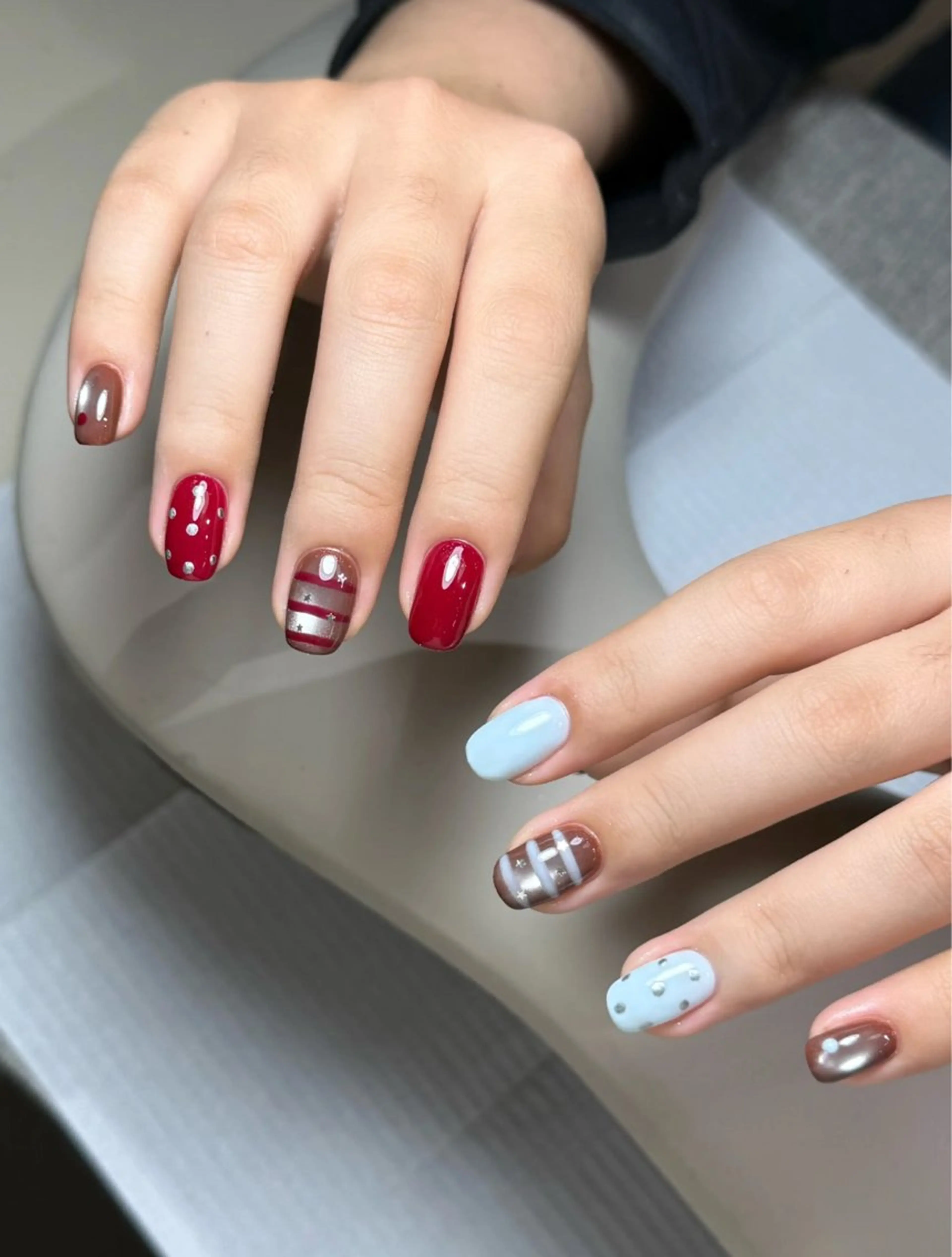 ネイル アートネイル 韓国ネイル 持ち込み ニュアンスネイル ワンカラーネイル イブ ネイリのネイルデザイン