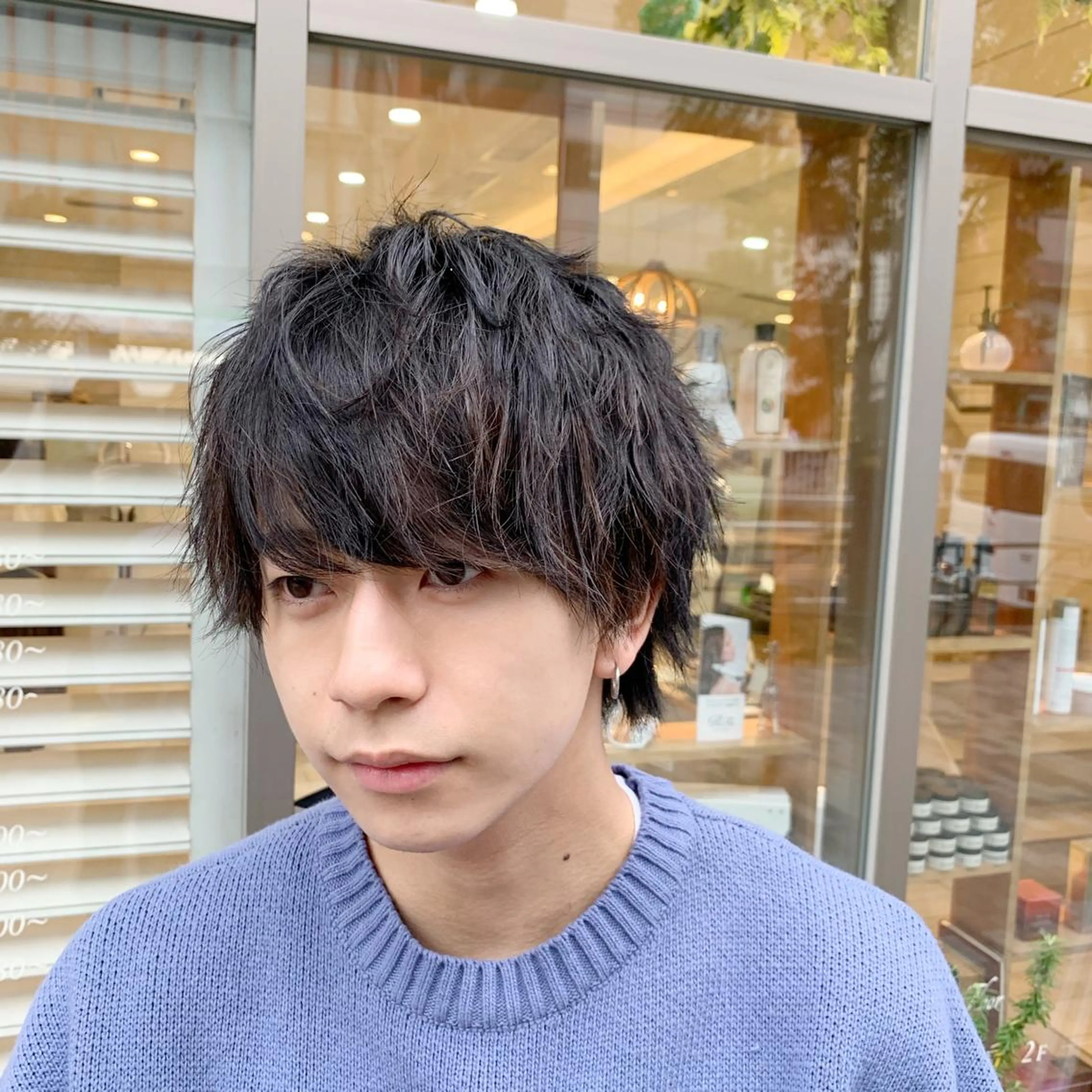 メンズ カット ‪🌿パーマ大好評 メンズヘア🌿ワタルのヘアスタイル