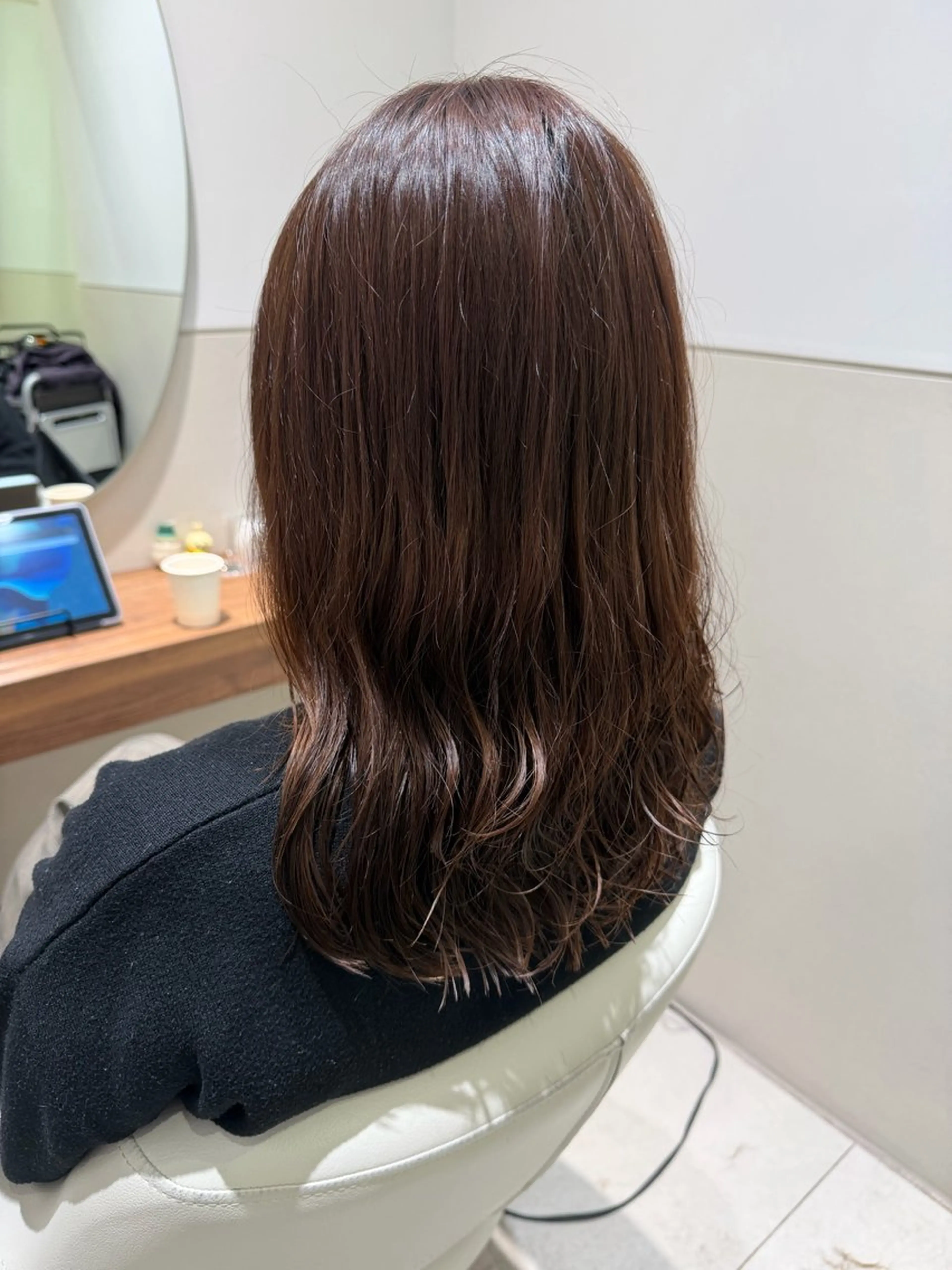パーマ 馬場 唯加のヘアスタイル