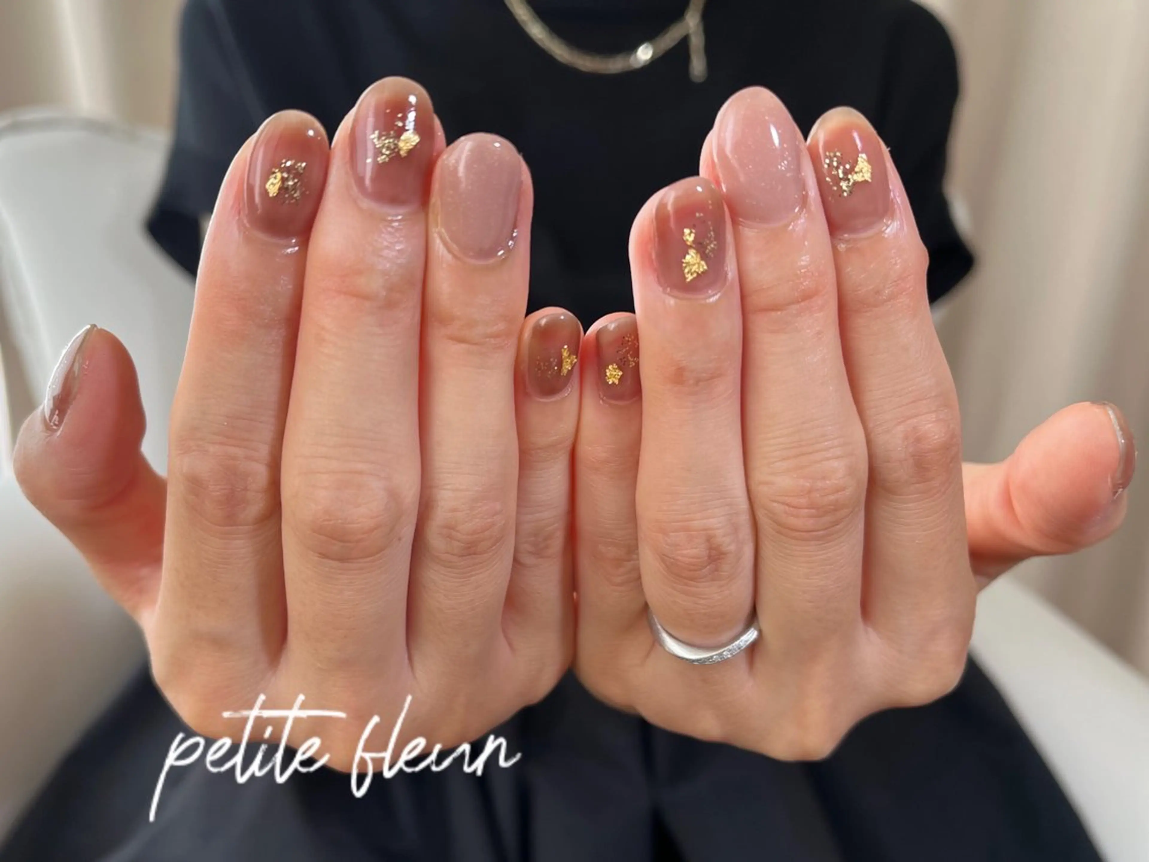 ネイル ハンドネイル ビューティーサロン プチフルールのネイルデザイン