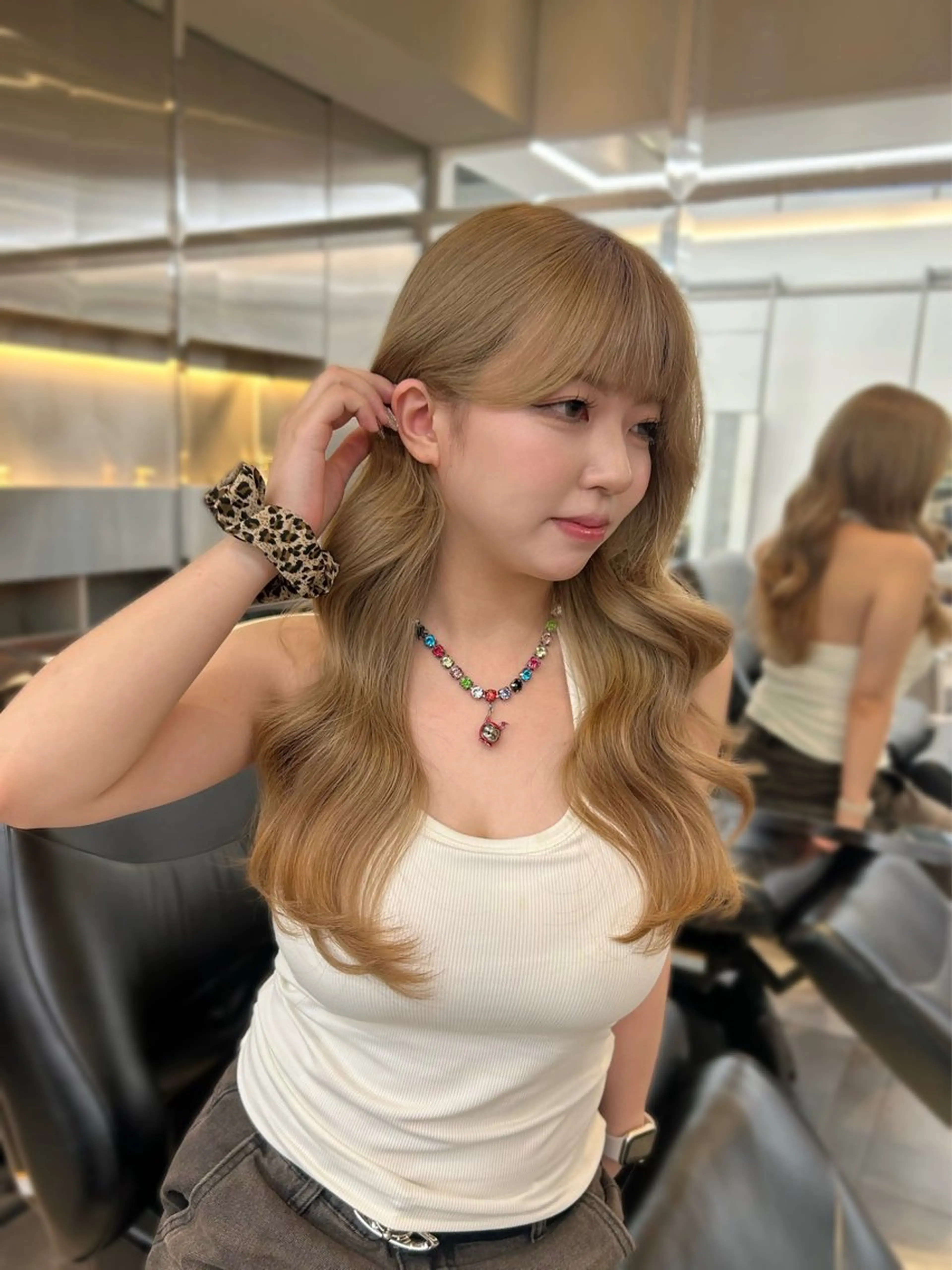 ロング カラー ヘアカラー nok銀座所属・🌷艶色/艶髪/銀座 /norika🌷のヘアスタイル