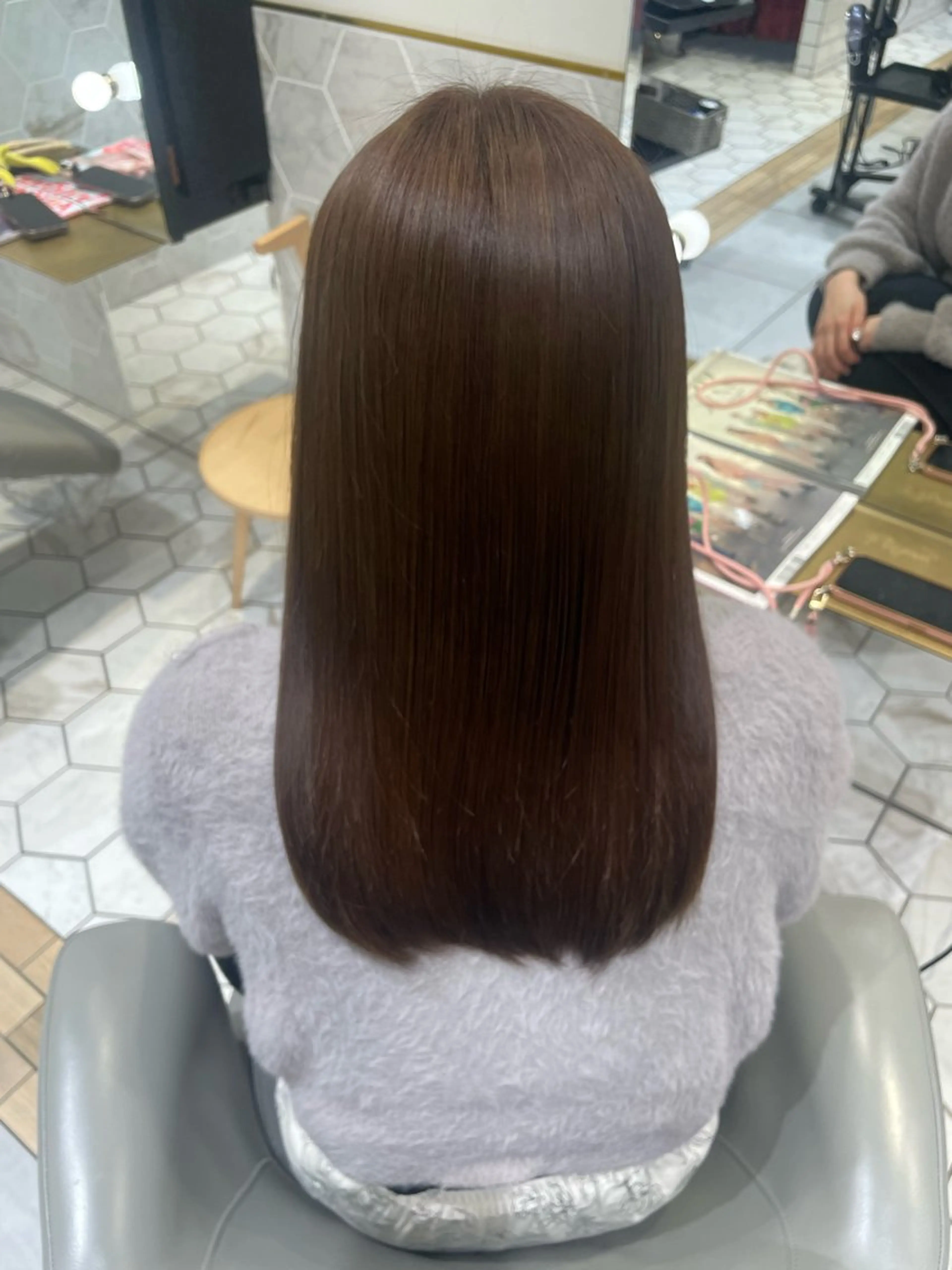 カラー 透明感カラー 透明感 カラー/RICOのヘアスタイル