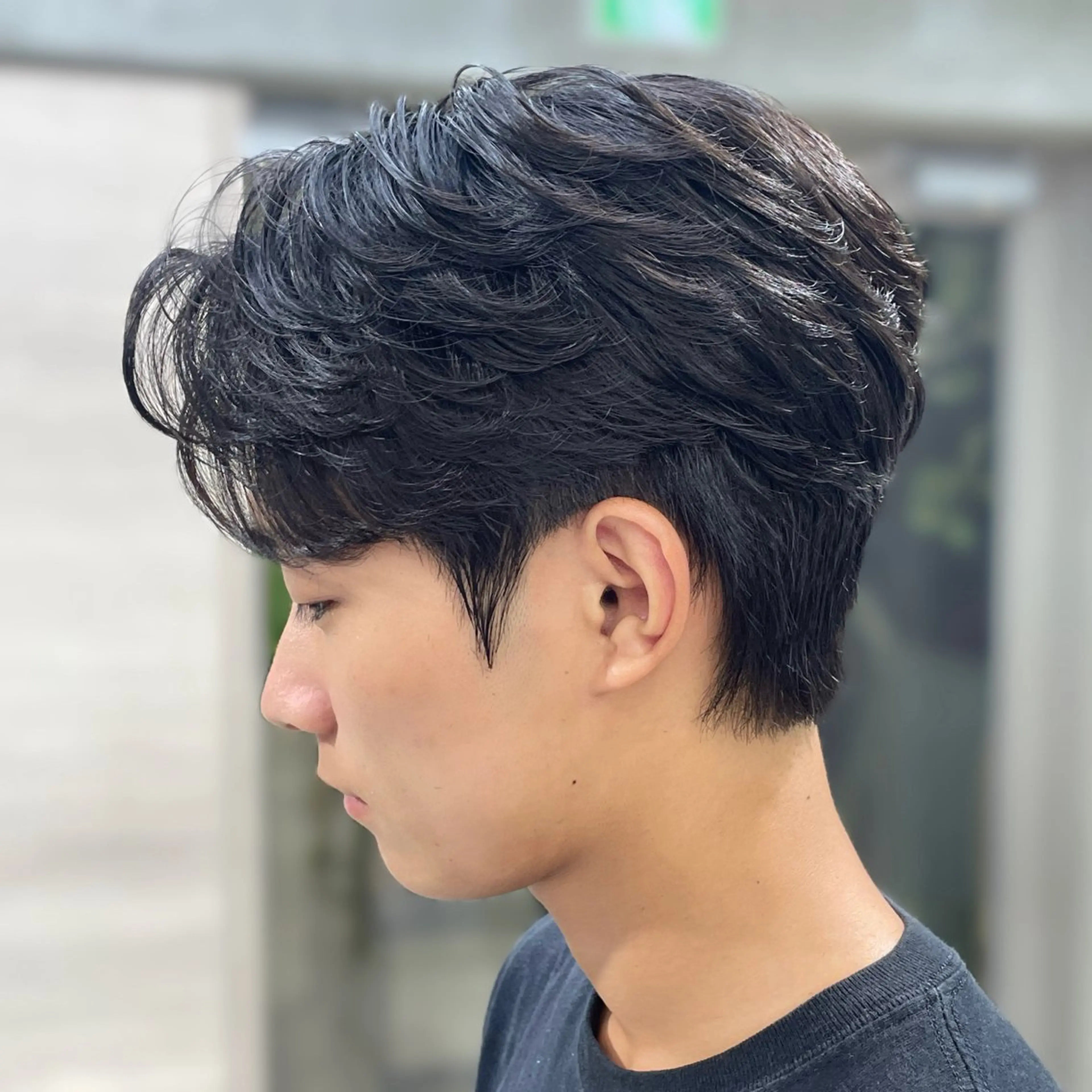 パーマ メンズ ダウンパーマ フェザーパーマ メンズパーマ カット パーマ the path shogo🌻のヘアスタイル