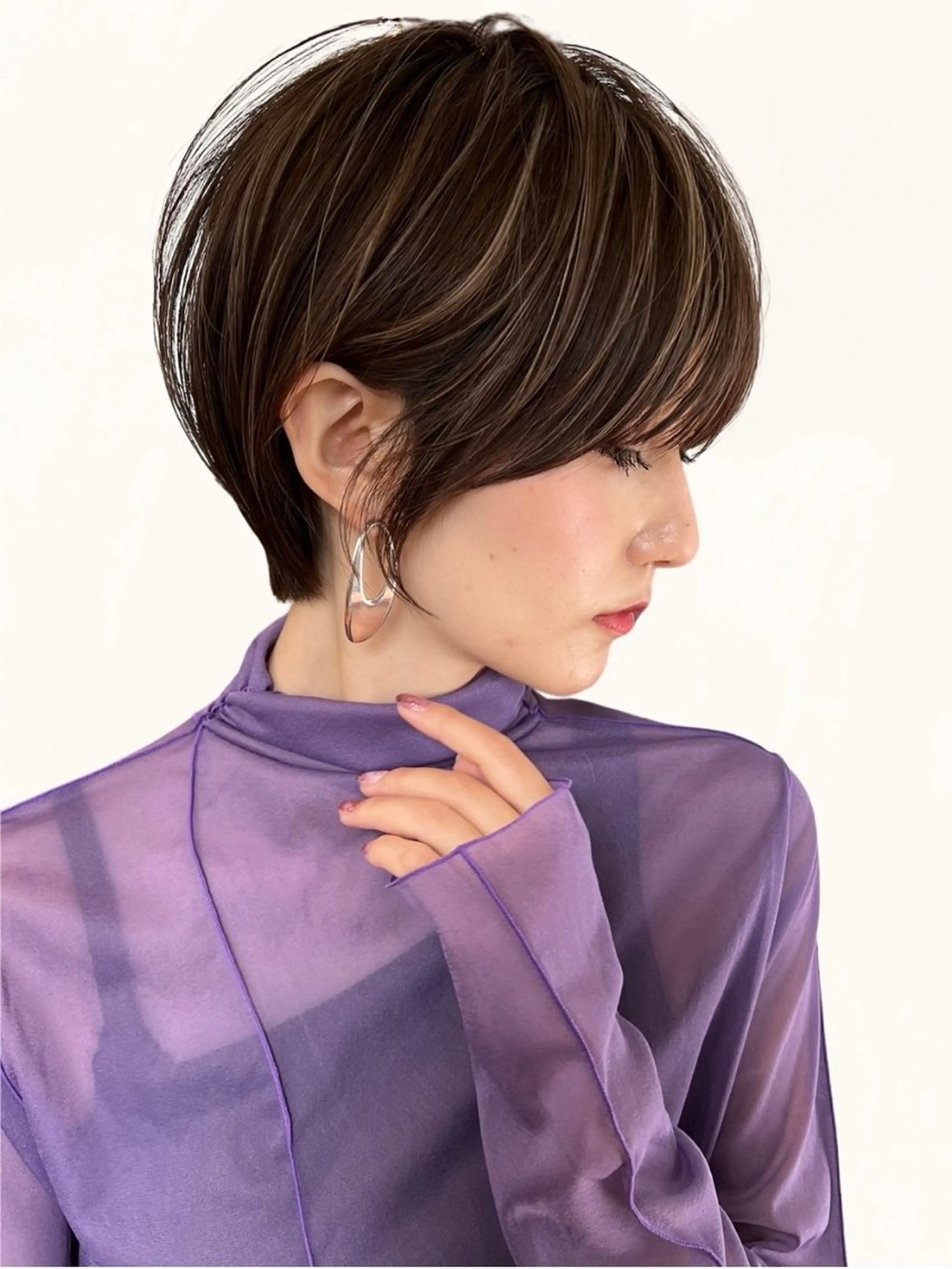 ショート 金碇 祐羽人のヘアスタイル