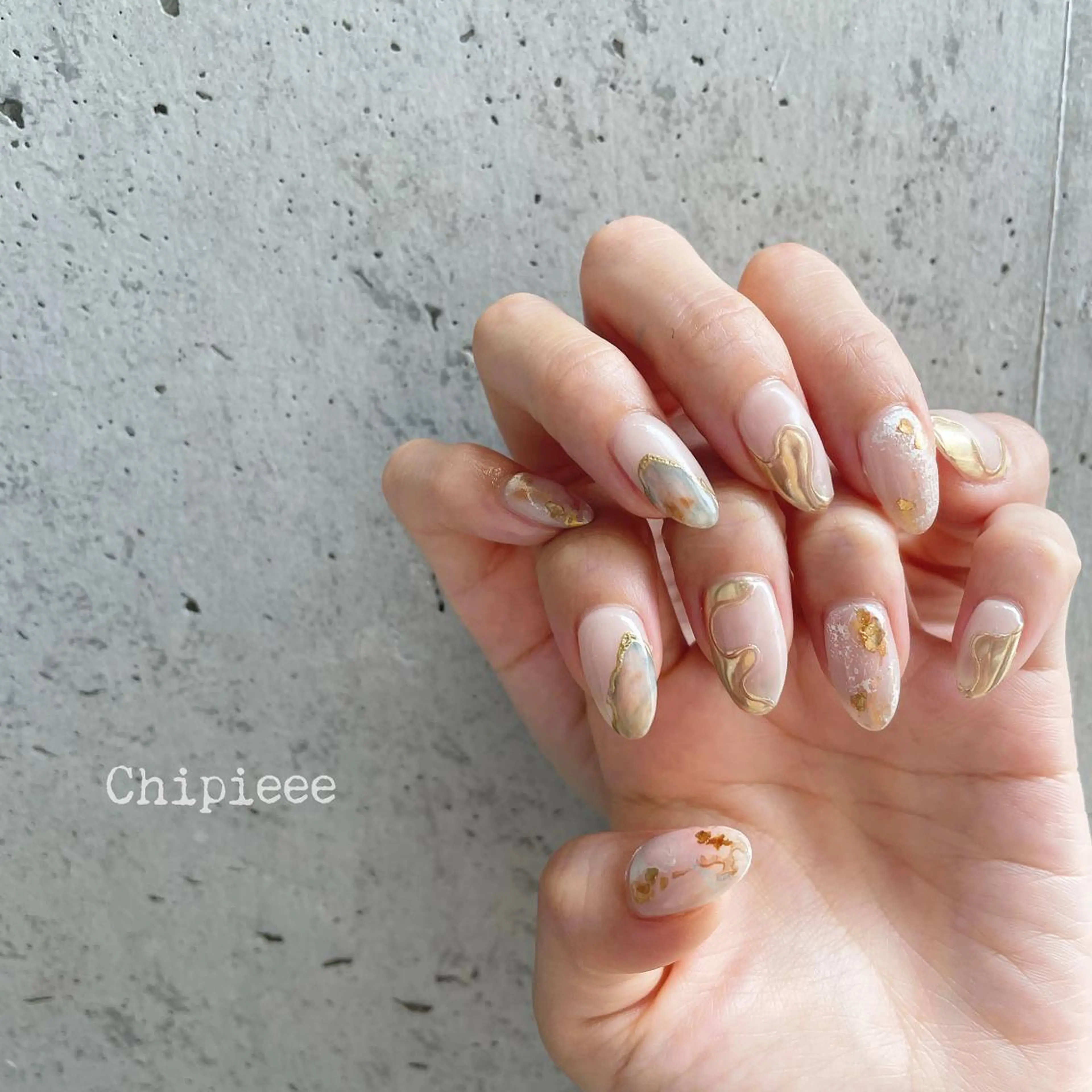 ネイル ハンドネイル revia所属・ERI Nailistのネイルデザイン