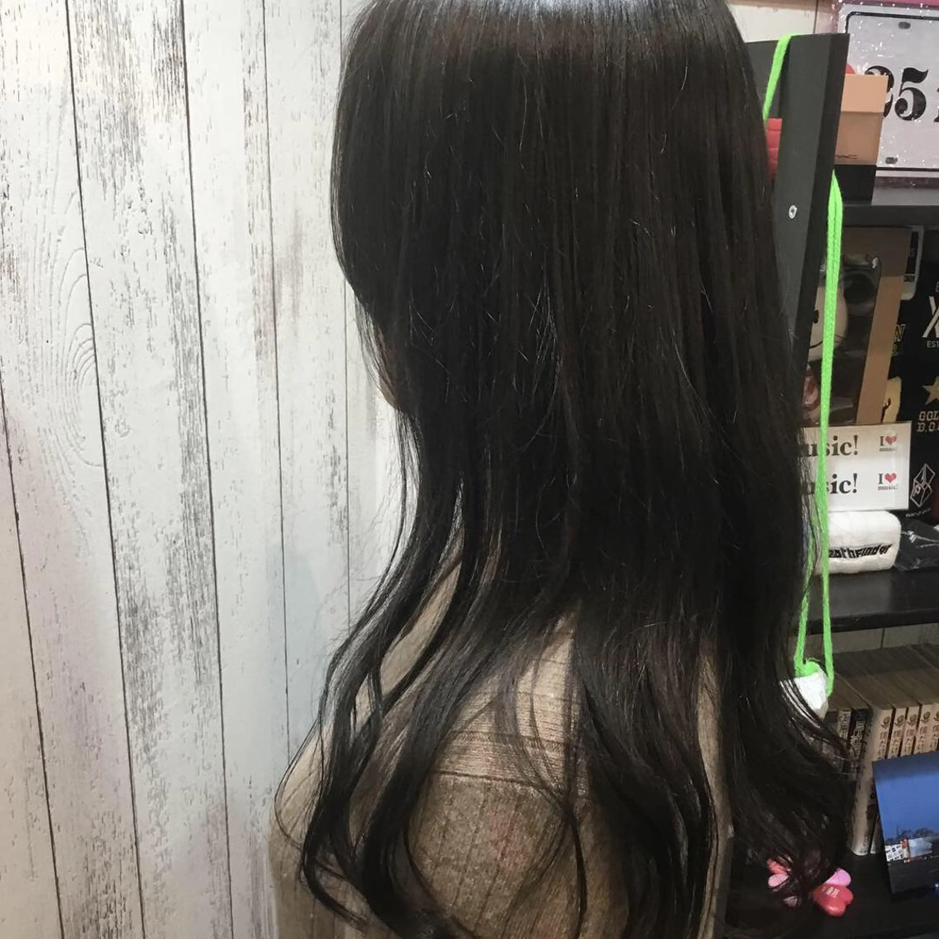 ロング カラー 金崎 新吾のヘアスタイル