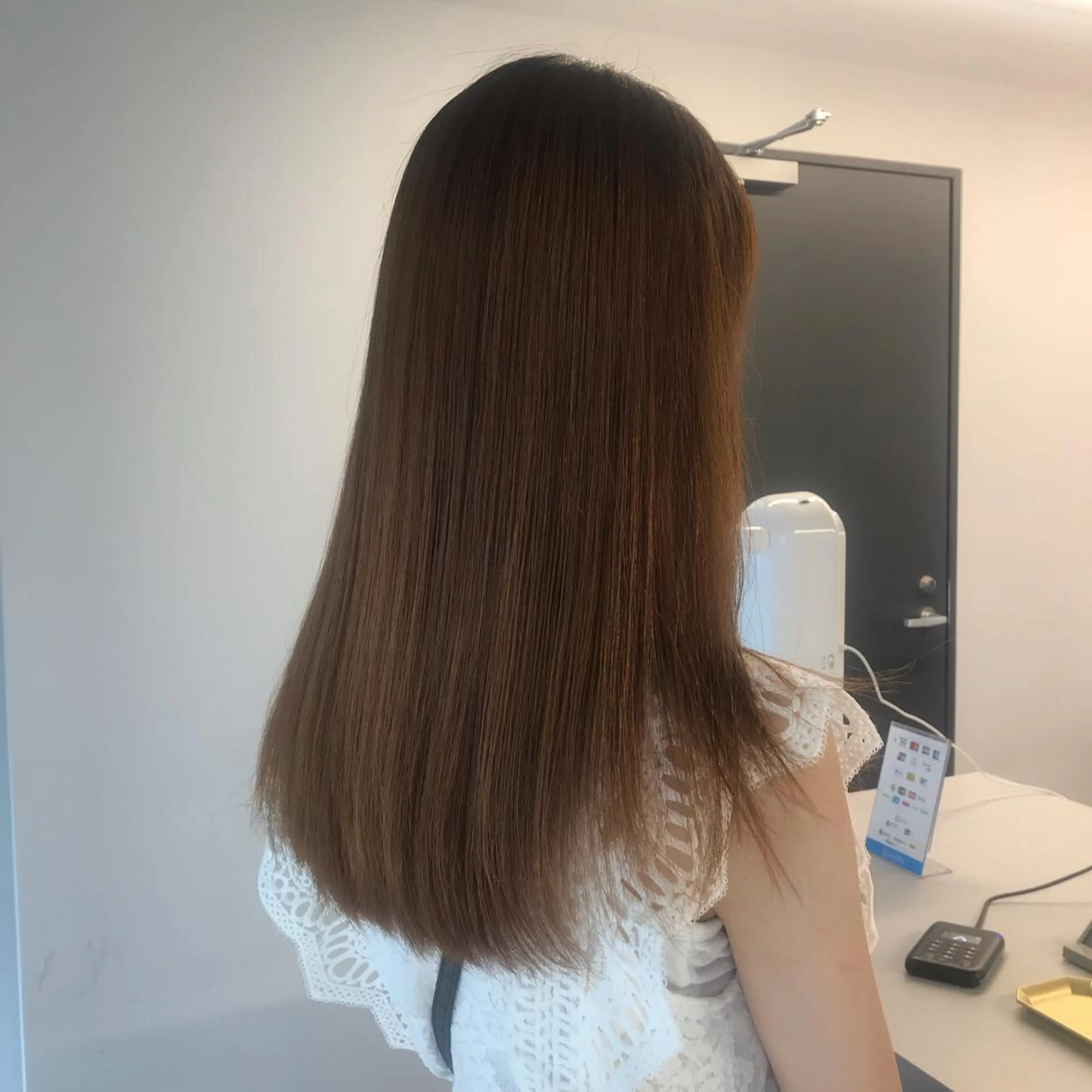 ロング トリートメント 酸熱トリートメント モデル様募集 まなみのヘアスタイル