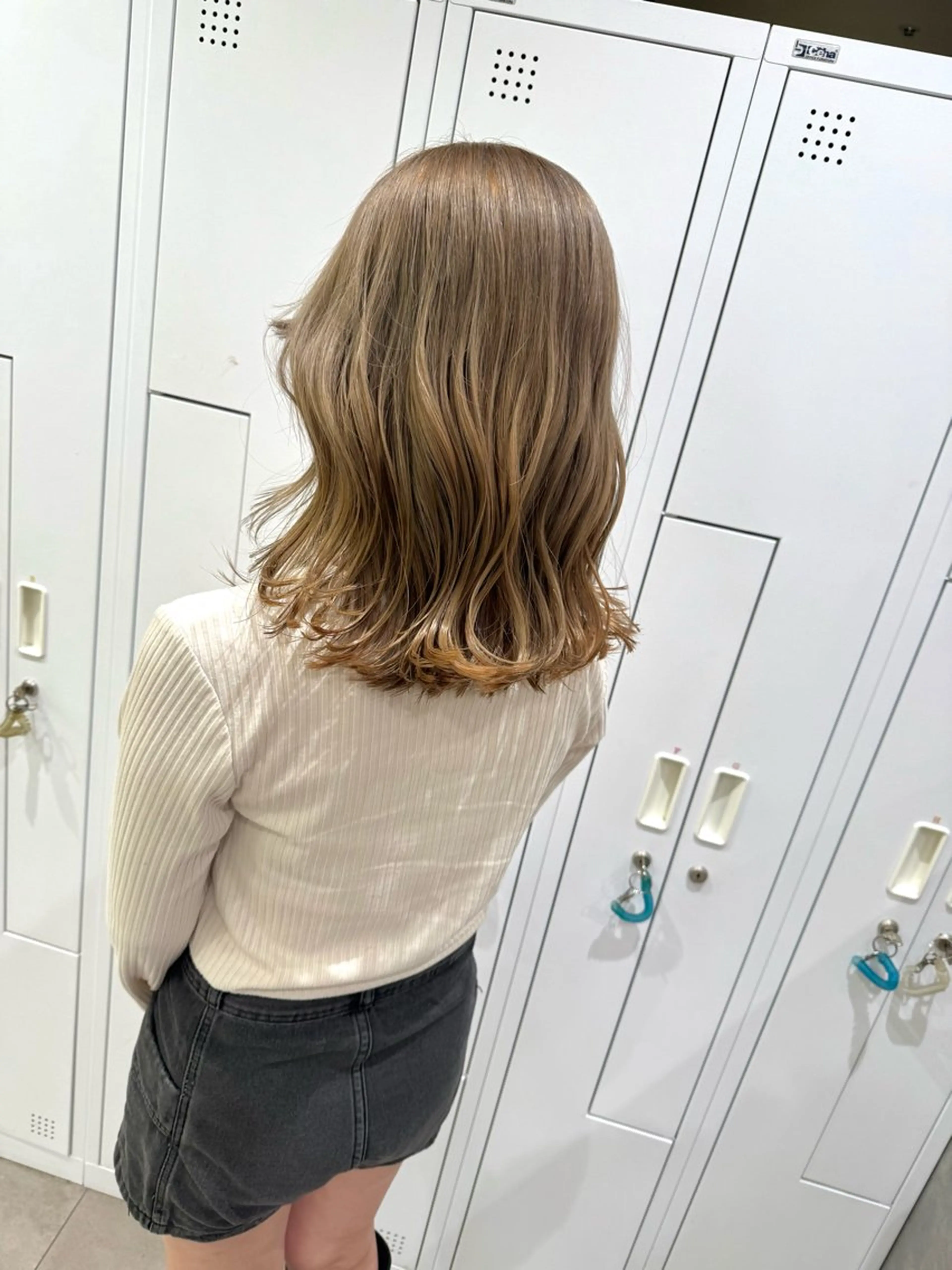 ミディアム ヘアカラー enn 天王寺所属・松平 拓巳のヘアスタイル