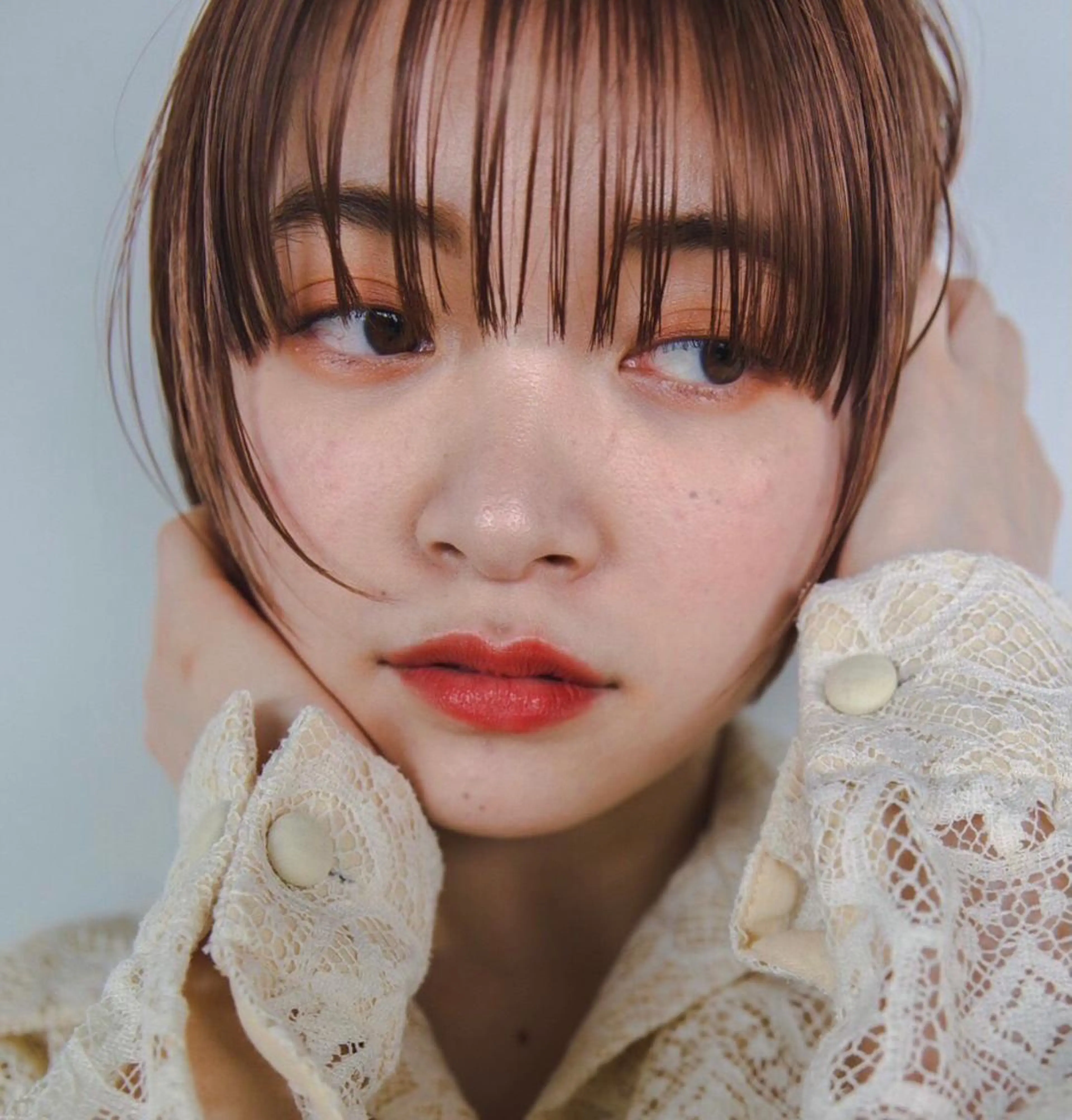 ショート カラー ヘアアレンジ バレイヤージュ ブリーチ ケアブリーチ ダブルカラー イヤリングカラー カット ヘアカラー トリートメント ☀️Luana☀️ 公式/大通のヘアスタイル