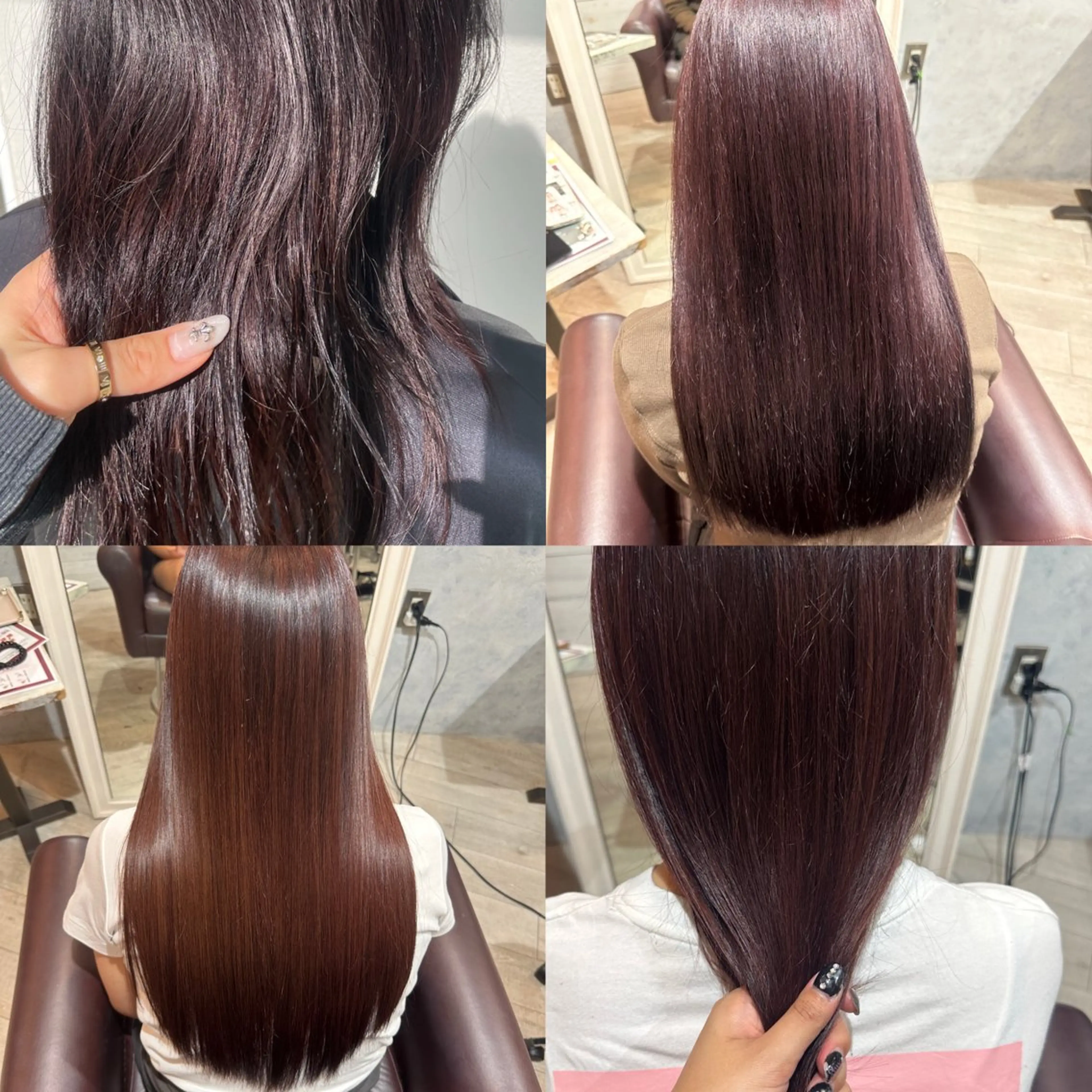 カラー tiravento 南船場店所属・nana 韓国スタイル🇰🇷のヘアスタイル