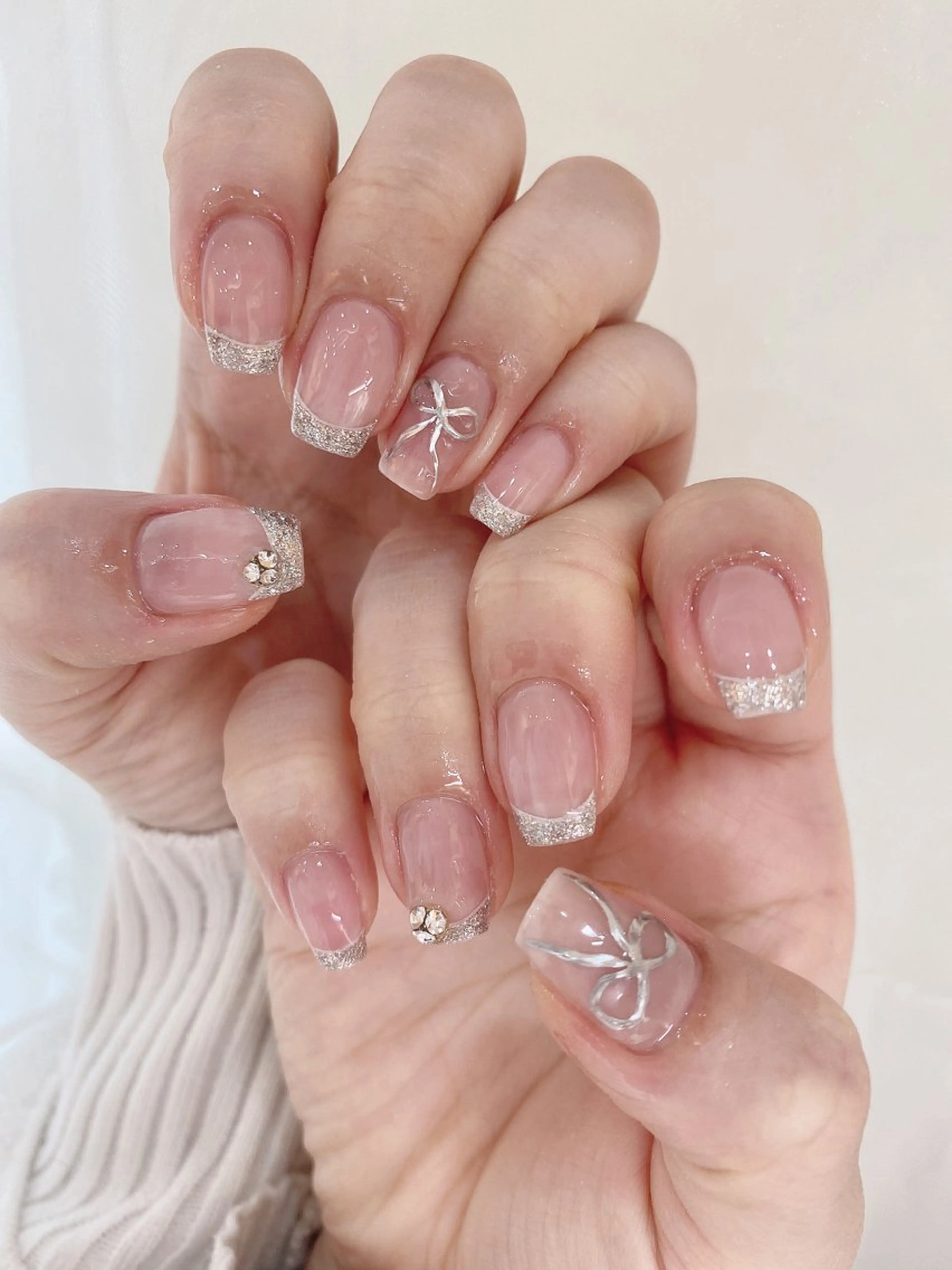 ネイル ハンドネイル ハンドケア ネイル＆アイラッシュ ∩_∩アオイのネイルデザイン