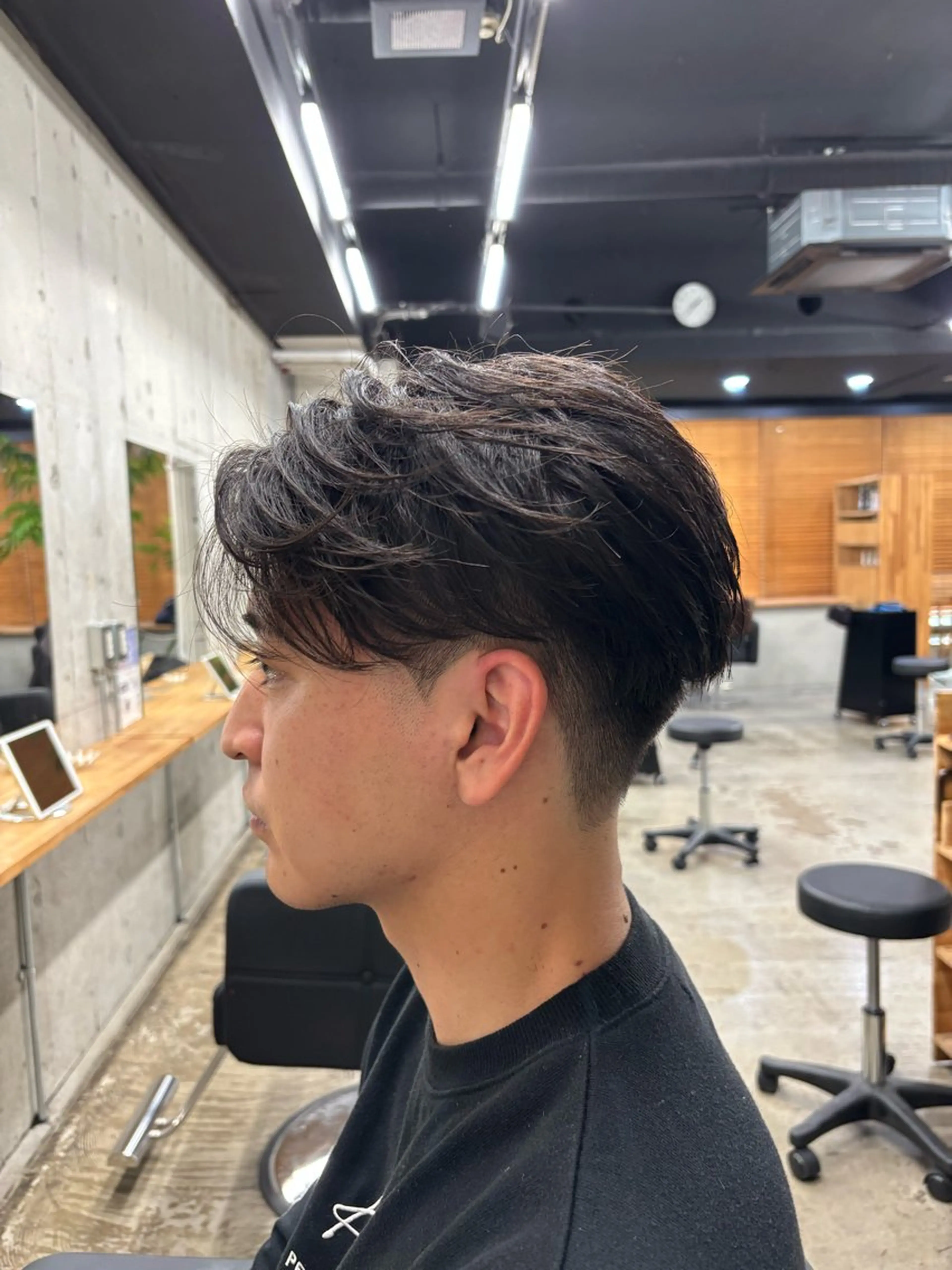 パーマ メンズ カット パーマ mono / Manatoのヘアスタイル