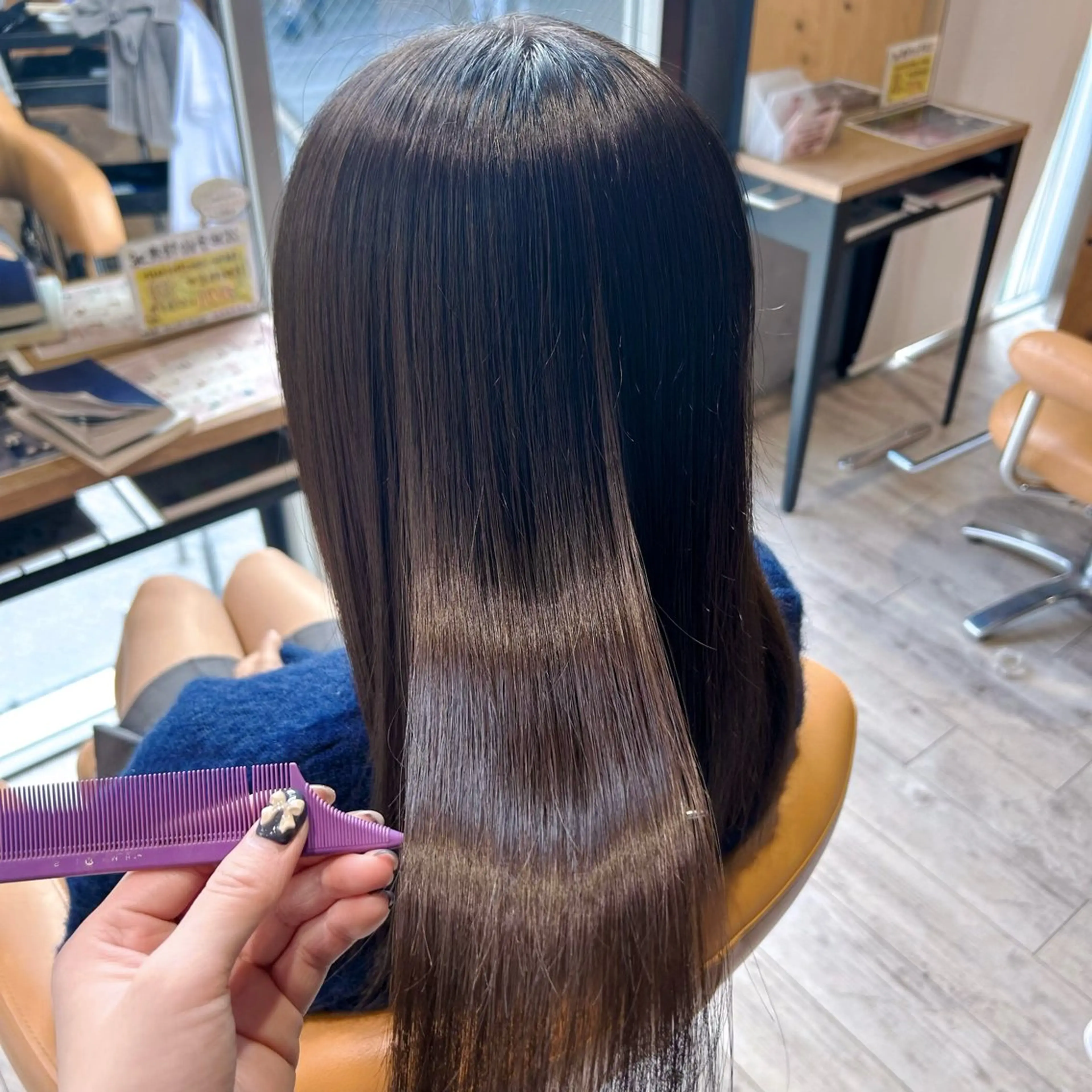 ロング 髪質改善 🫧しろがねのヘアスタイル