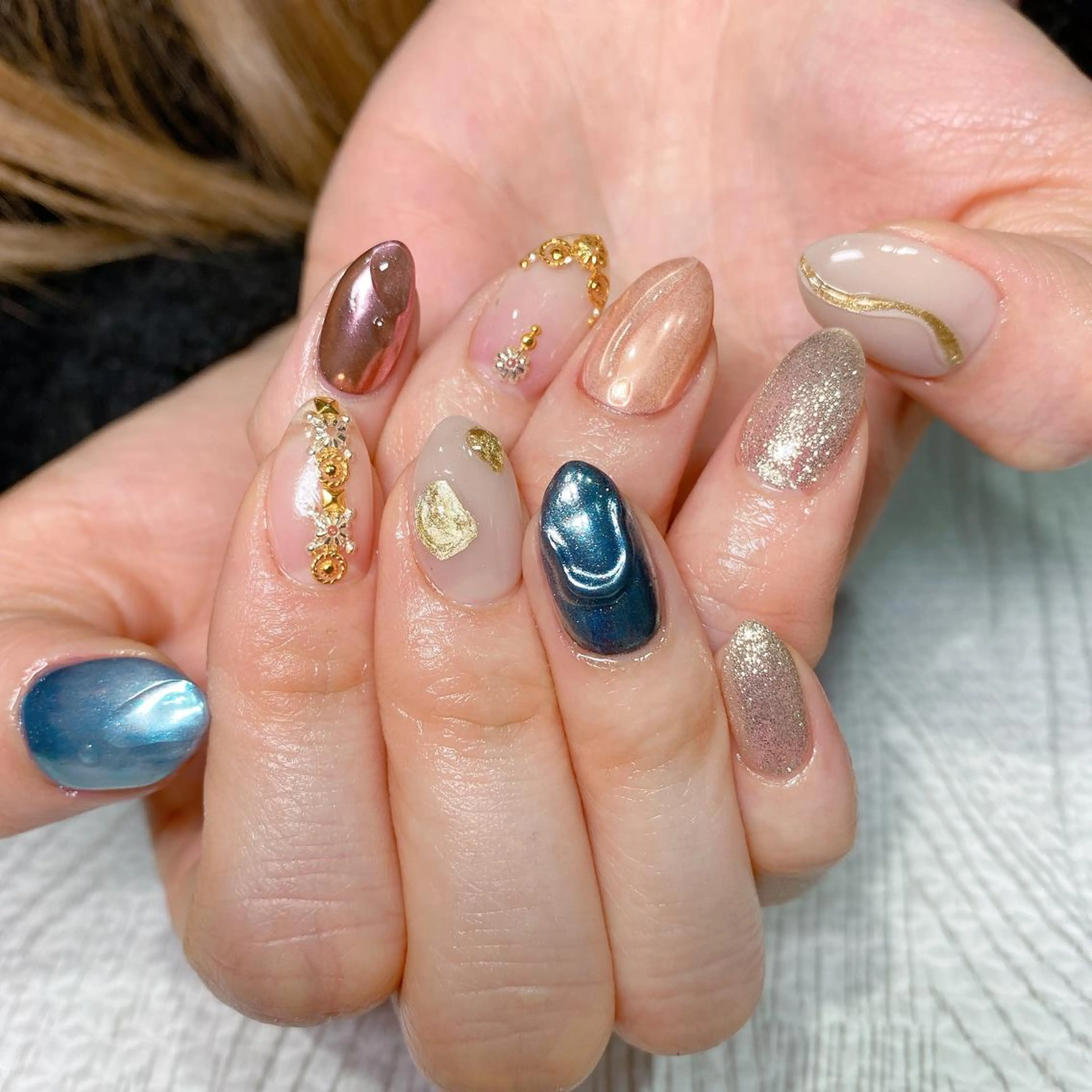 ネイル ハンドネイル あなたの日常へ➕α♪ しろくま nailのネイルデザイン