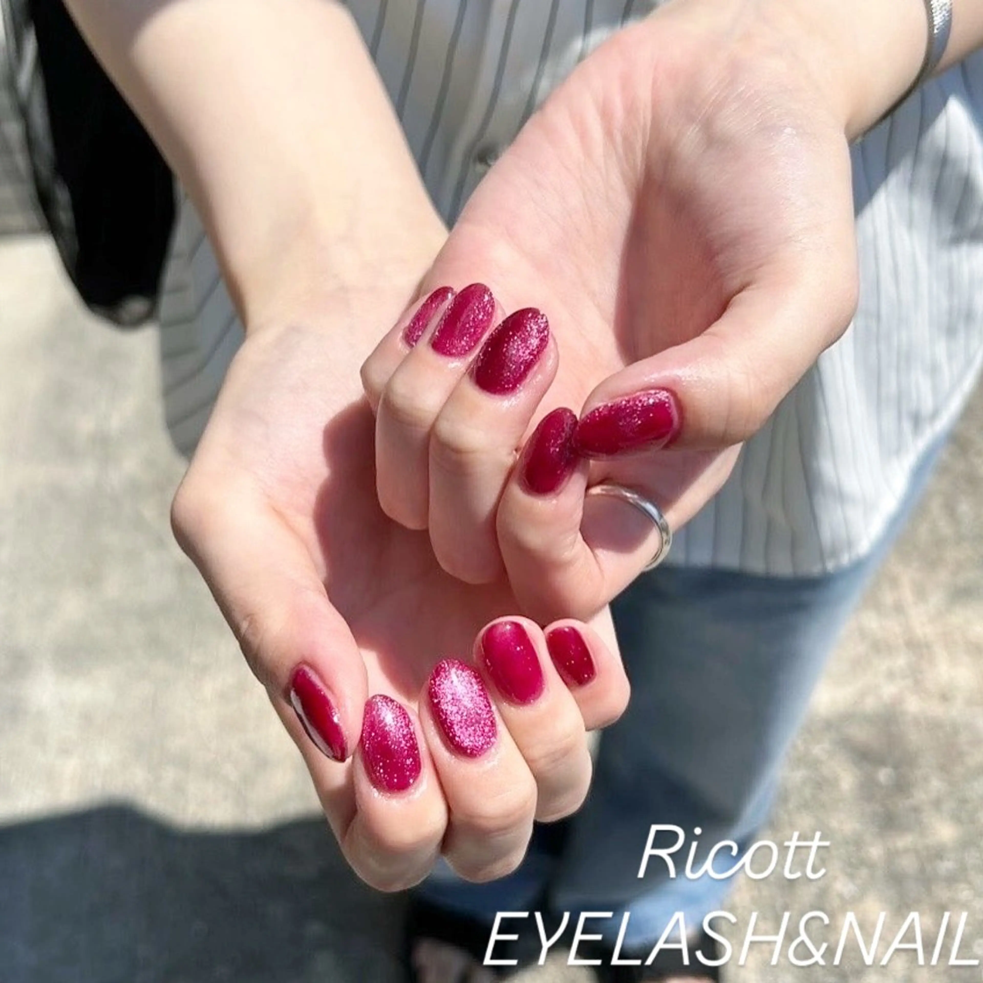 ネイル ハンドネイル RicottEYELASH&NAIL所属・下城 葵のネイルデザイン