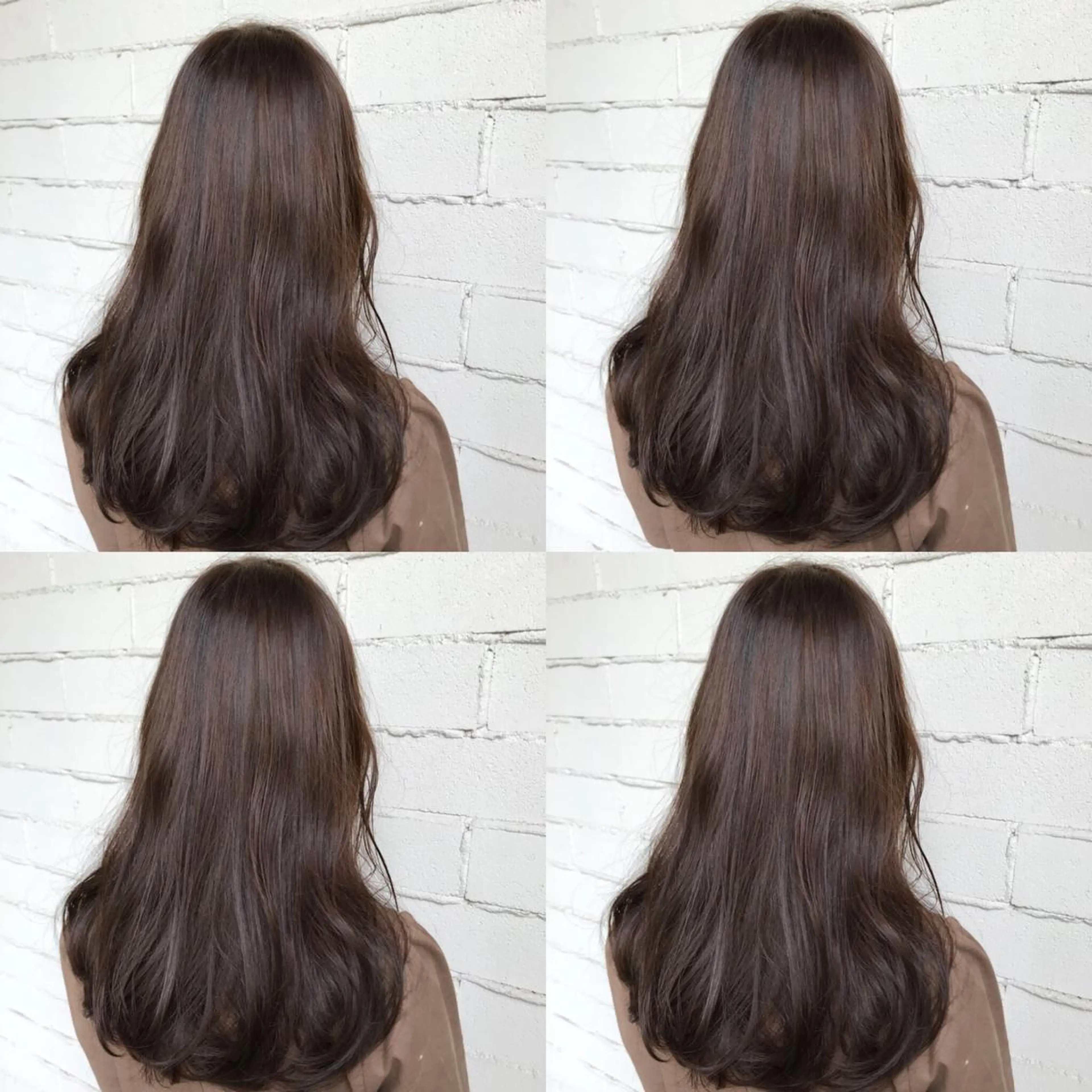 セミロング カラー アッシュ ハイライトカラー ハイライト 口コミ評価4.9⭐︎ カワナベ　マサシのヘアスタイル