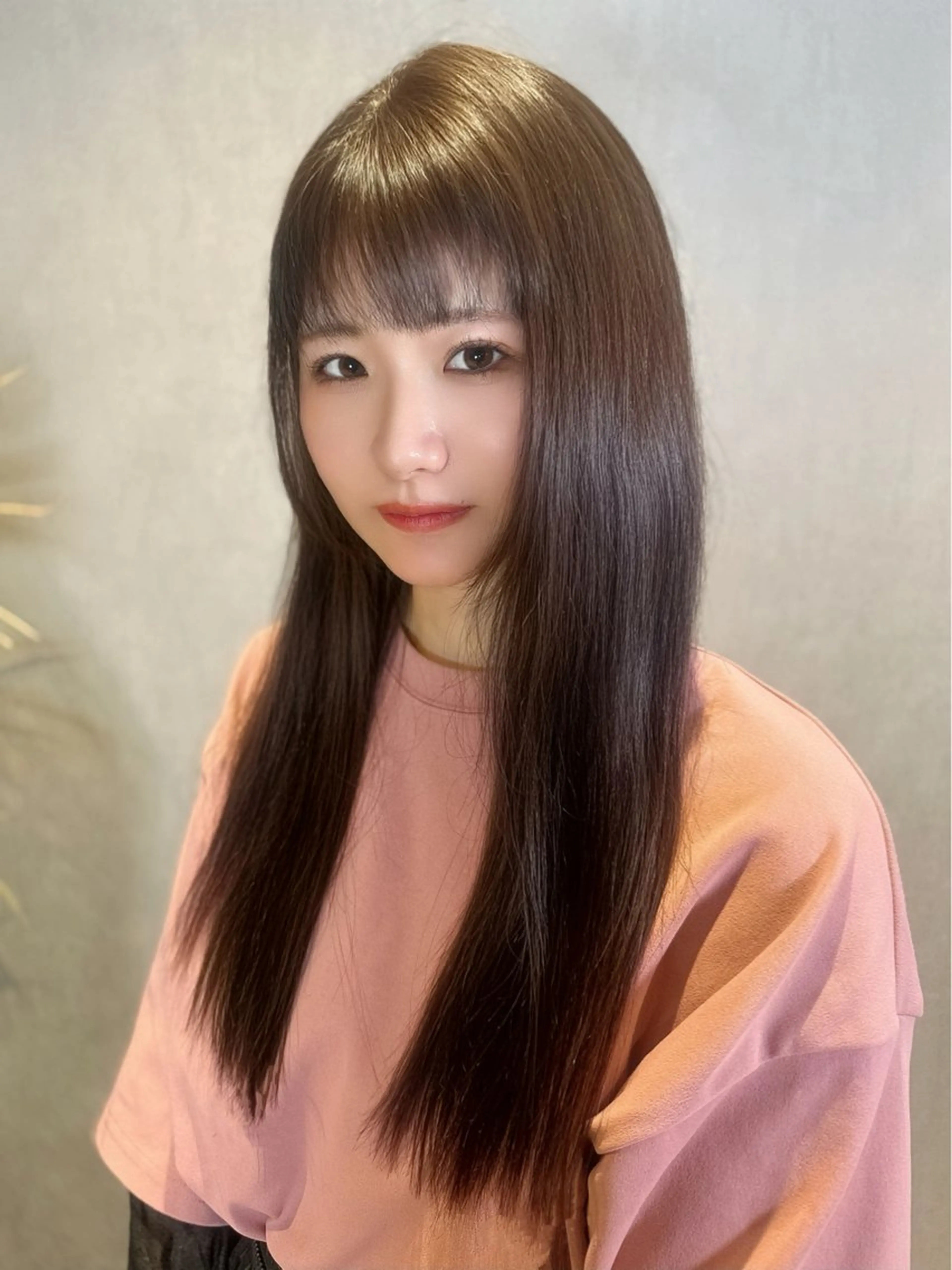 ロング カット ヘアカラー トリートメント ヘッドスパ 村井 隆仁のヘアスタイル