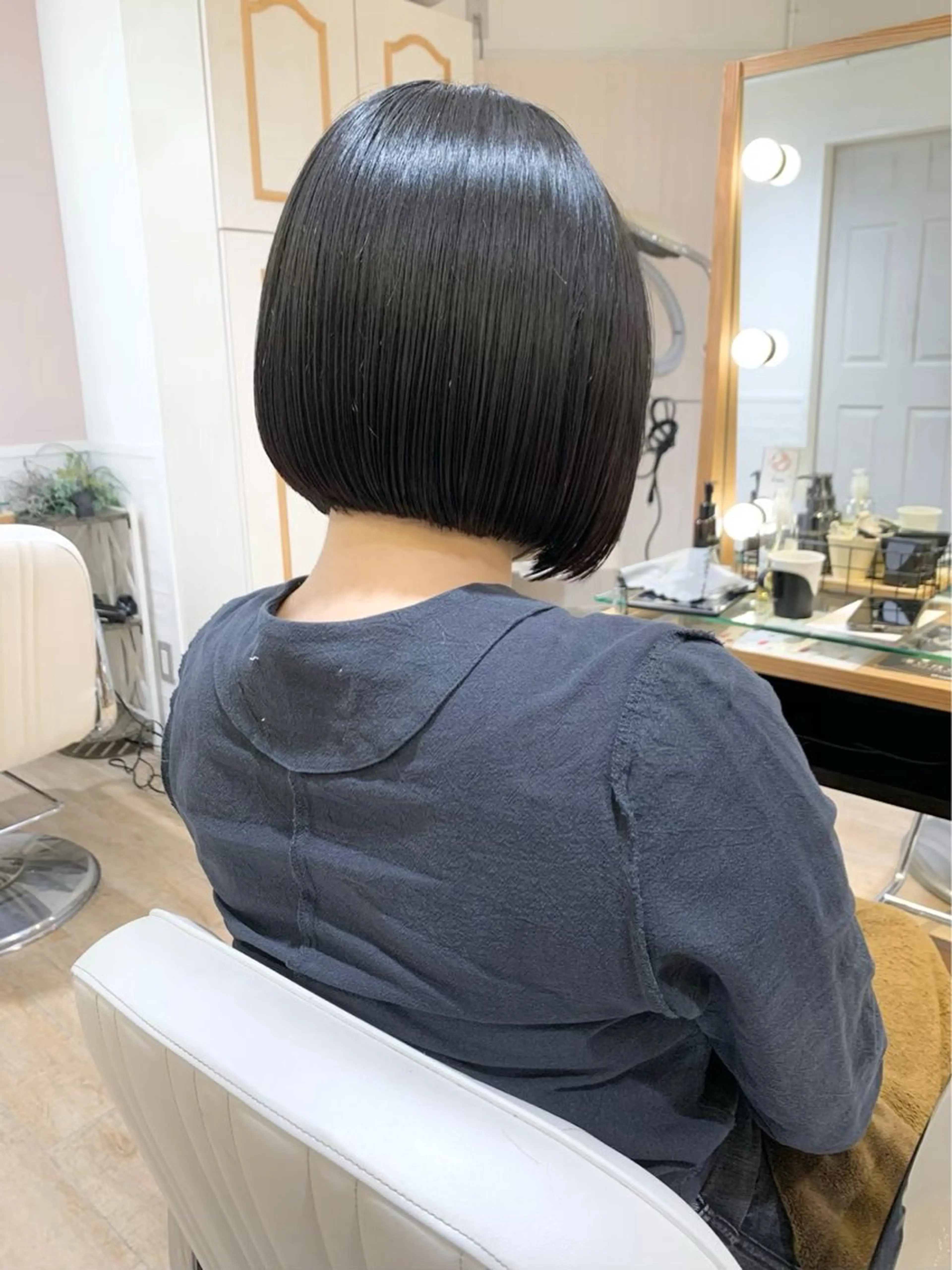 ミディアム カラー 優希 ／カットモデル募集中のヘアスタイル