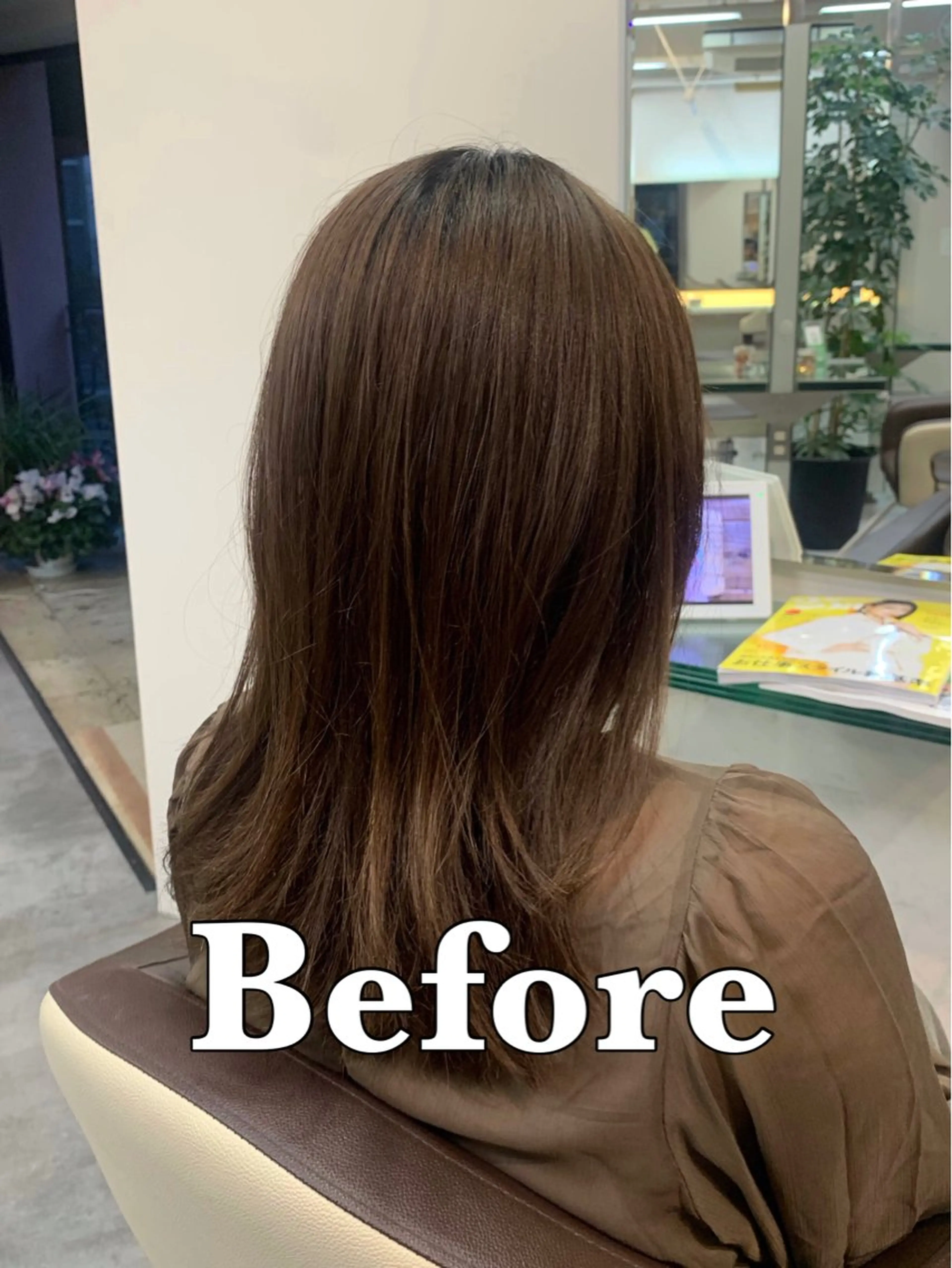 セミロング カラー ✂️RIKUKI🎨 【駒込美容師🎀】のヘアスタイル