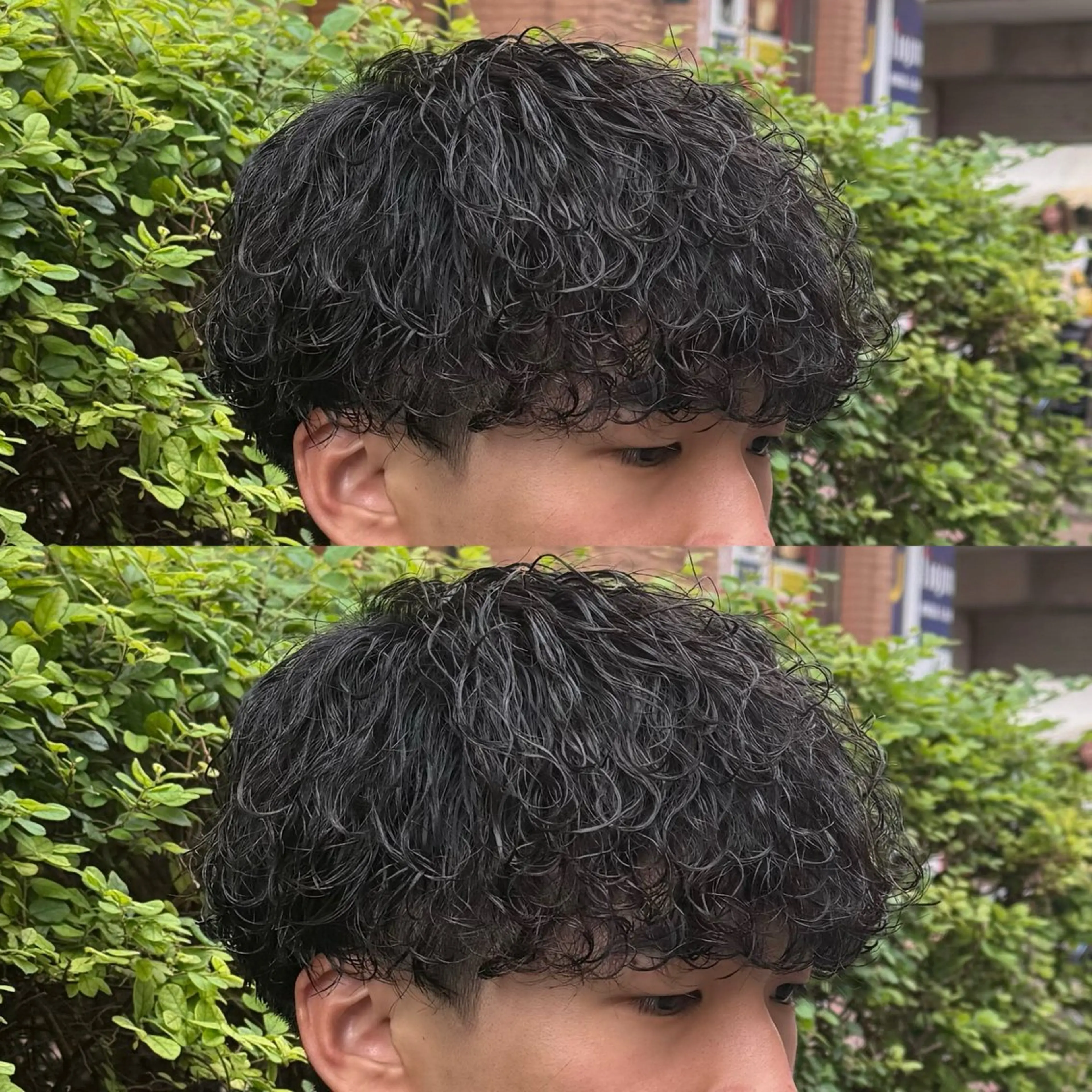 パーマ メンズ メンズパーマ 波巻きパーマ カット パーマ 柏メンズカットパーマ NO.1タイチのヘアスタイル