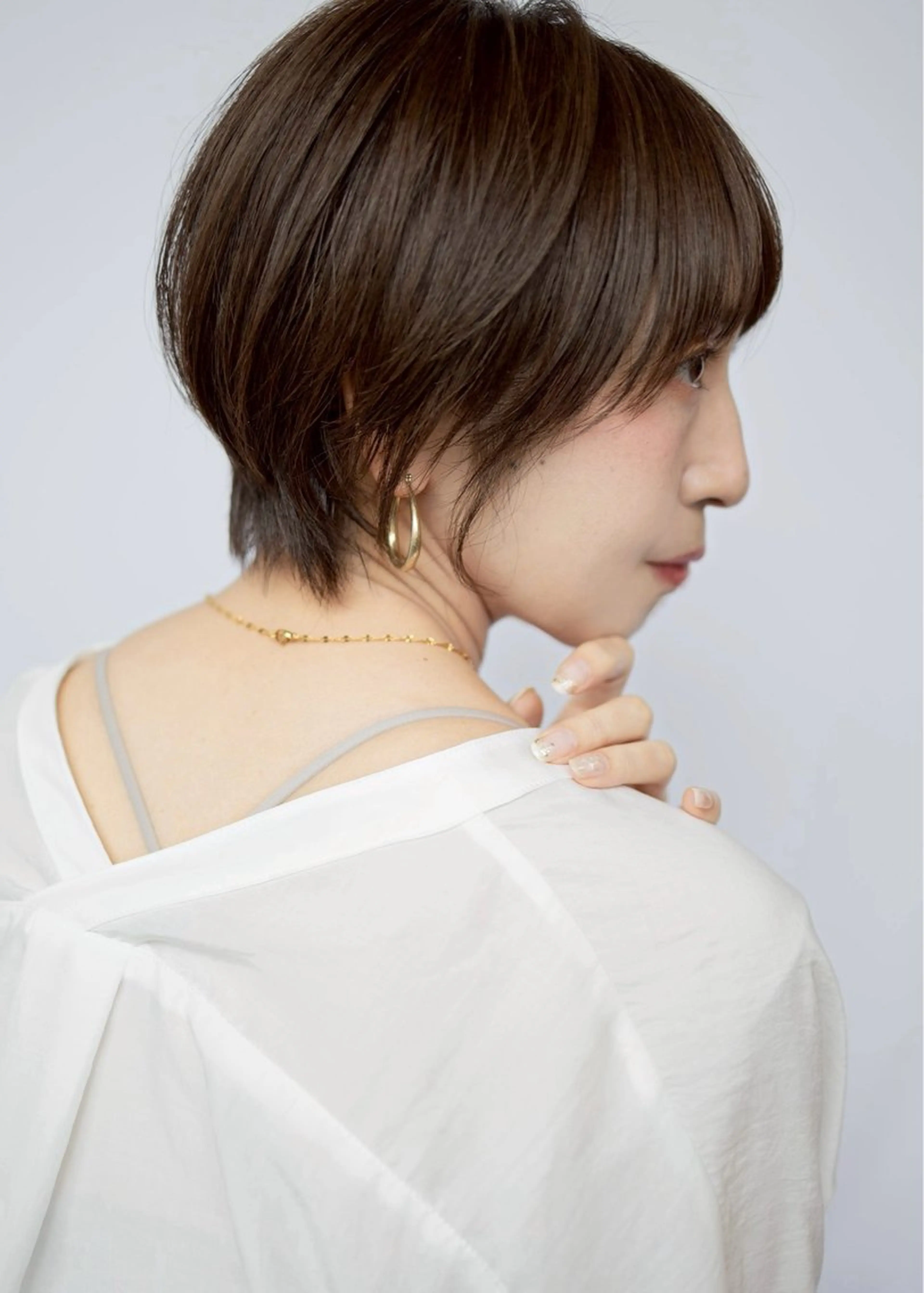 ショート くびれヘア ショートヘア カット shampoo hair salon所属・🫧レイヤー/透明感 カラー/Ryukaのヘアスタイル