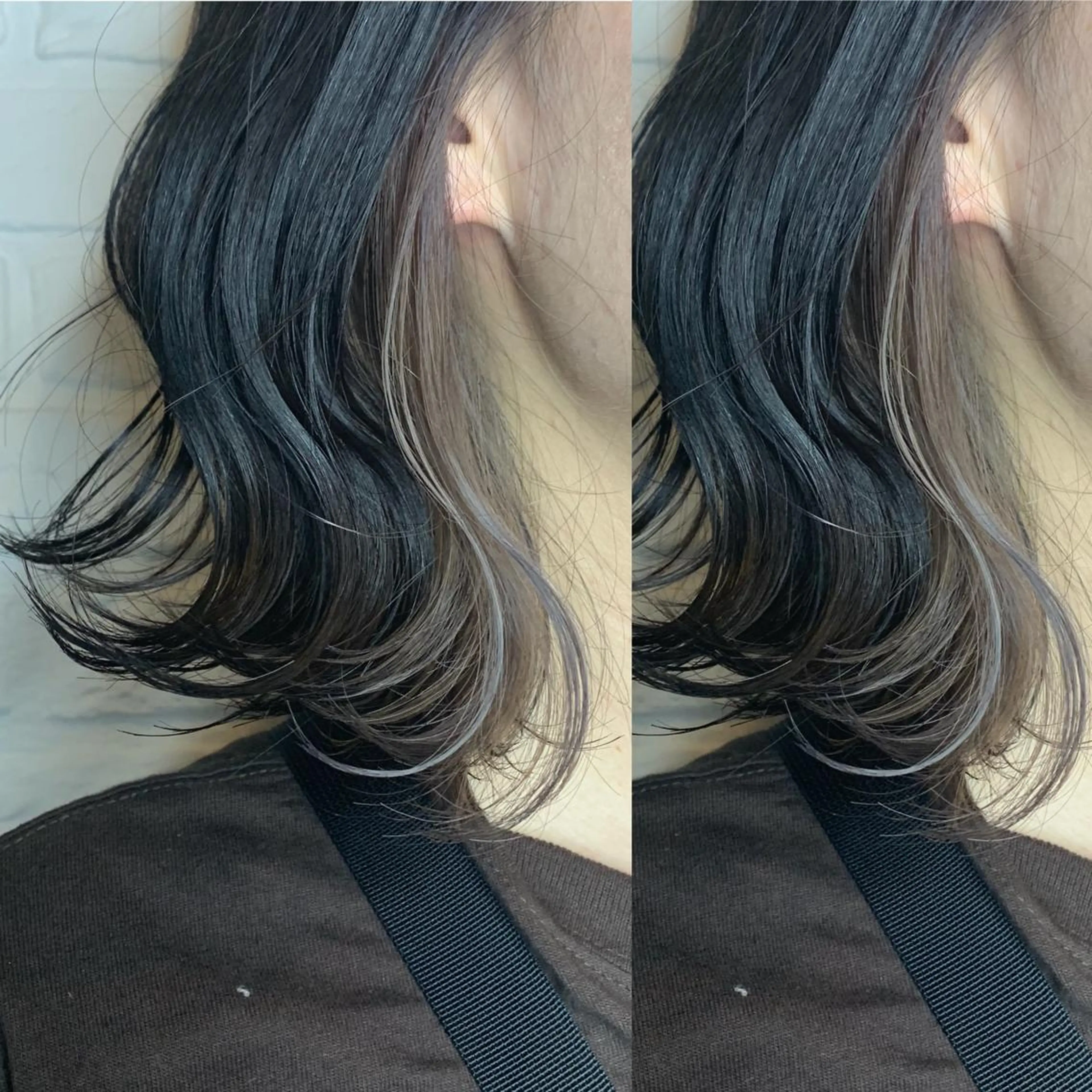 ミディアム カラー パーマ ヘアアレンジ メンズ キッズ ネイル マツエク・マツパ ヘアカラー 架空〜KAQU〜所属・【clan】 NOGAMIのヘアスタイル