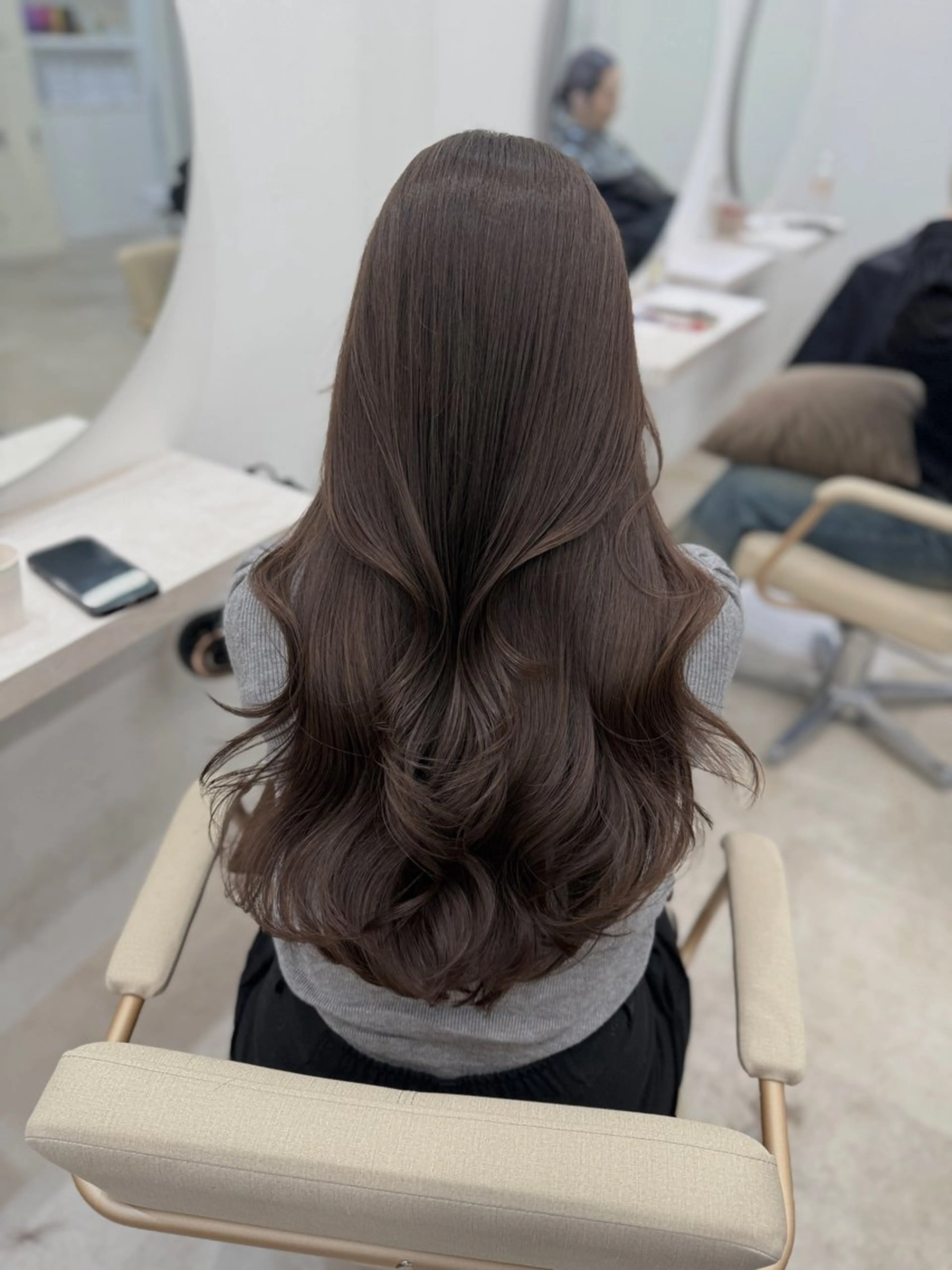 ロング カラー ヘアカラー トリートメント Core Haruのヘアスタイル