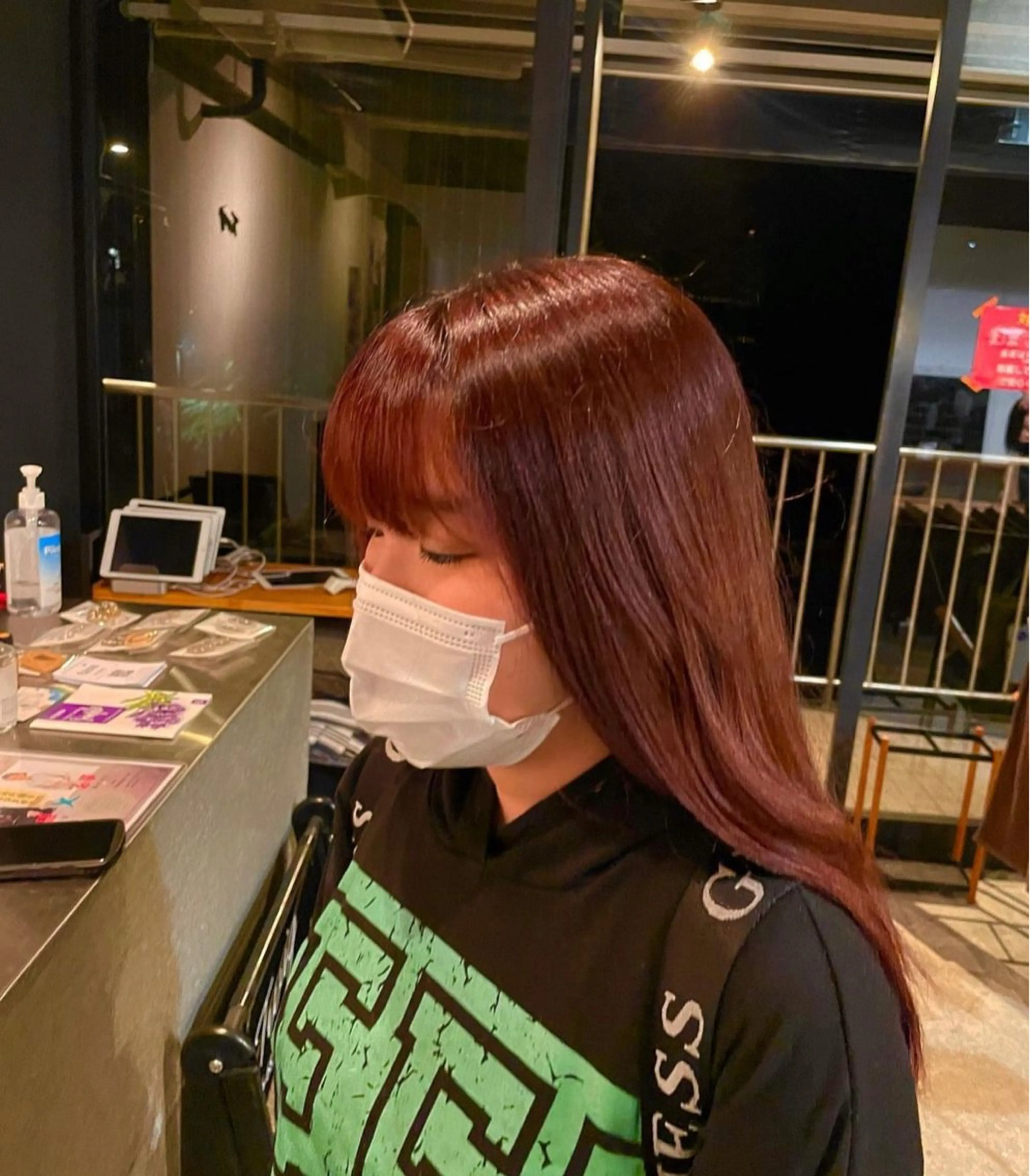 ロング ヘアカラー SITEN 淀屋橋 /肥後橋きべひろまさのヘアスタイル