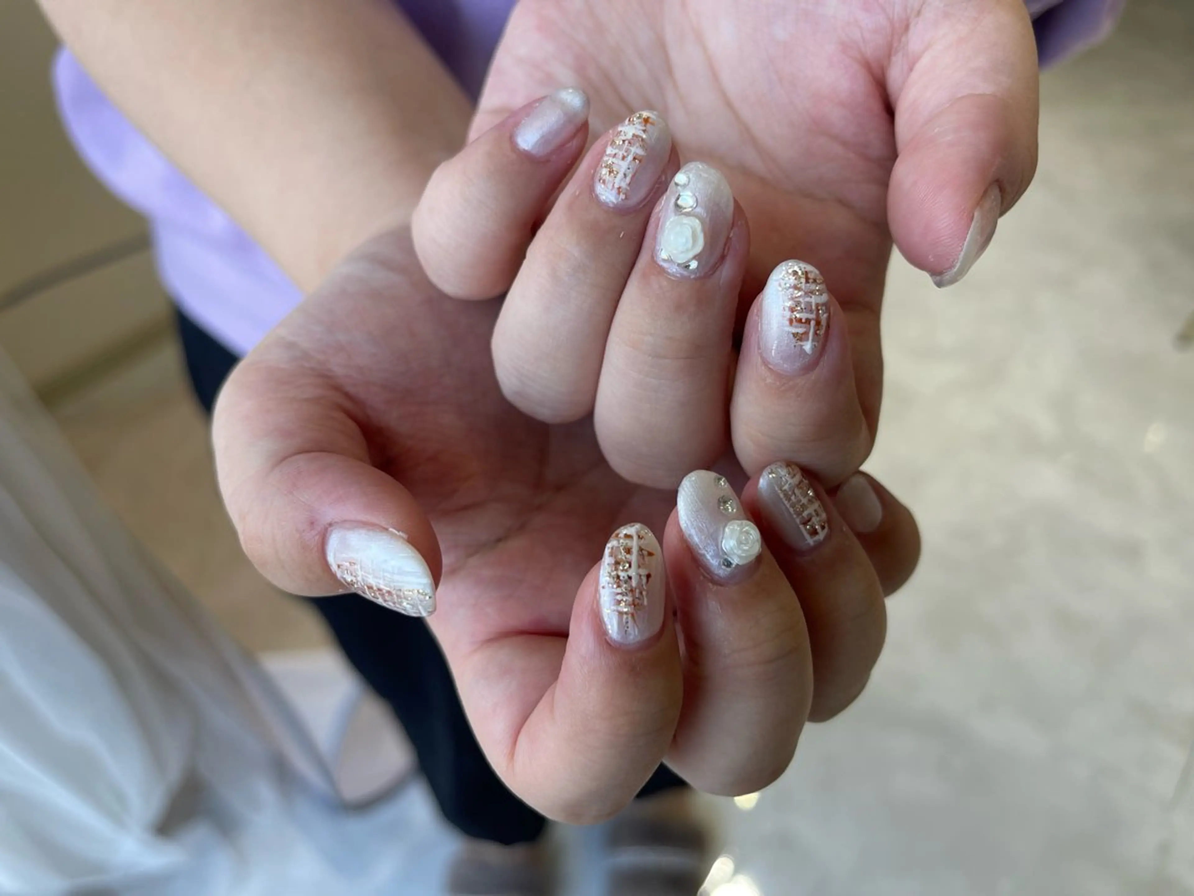 ネイル ツイードネイル 粕屋耳ツボジュエリー 💎（ネイル休）のその他イメージ