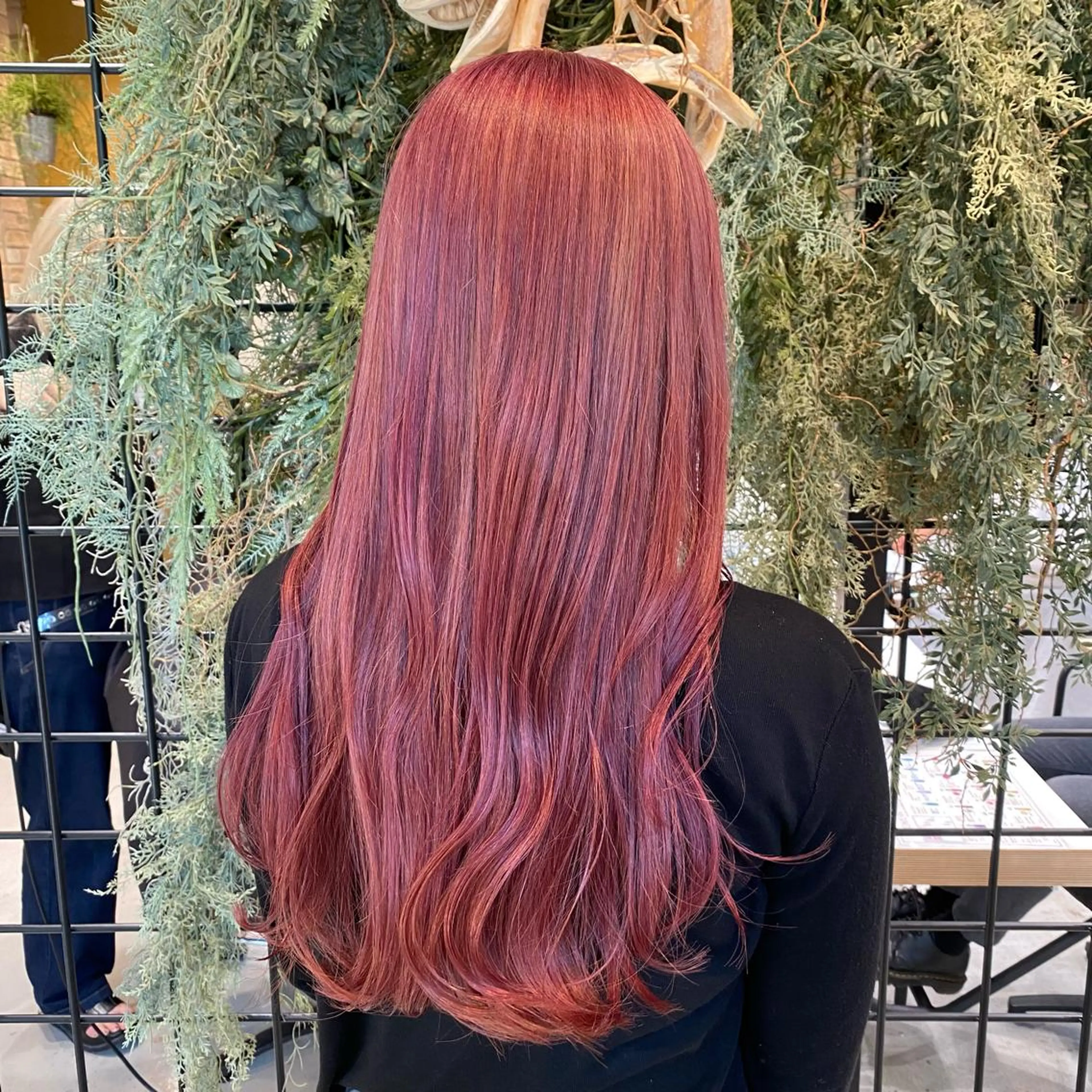 カラー ウルフ.クロスパーマ 🖤RYOKAのヘアスタイル