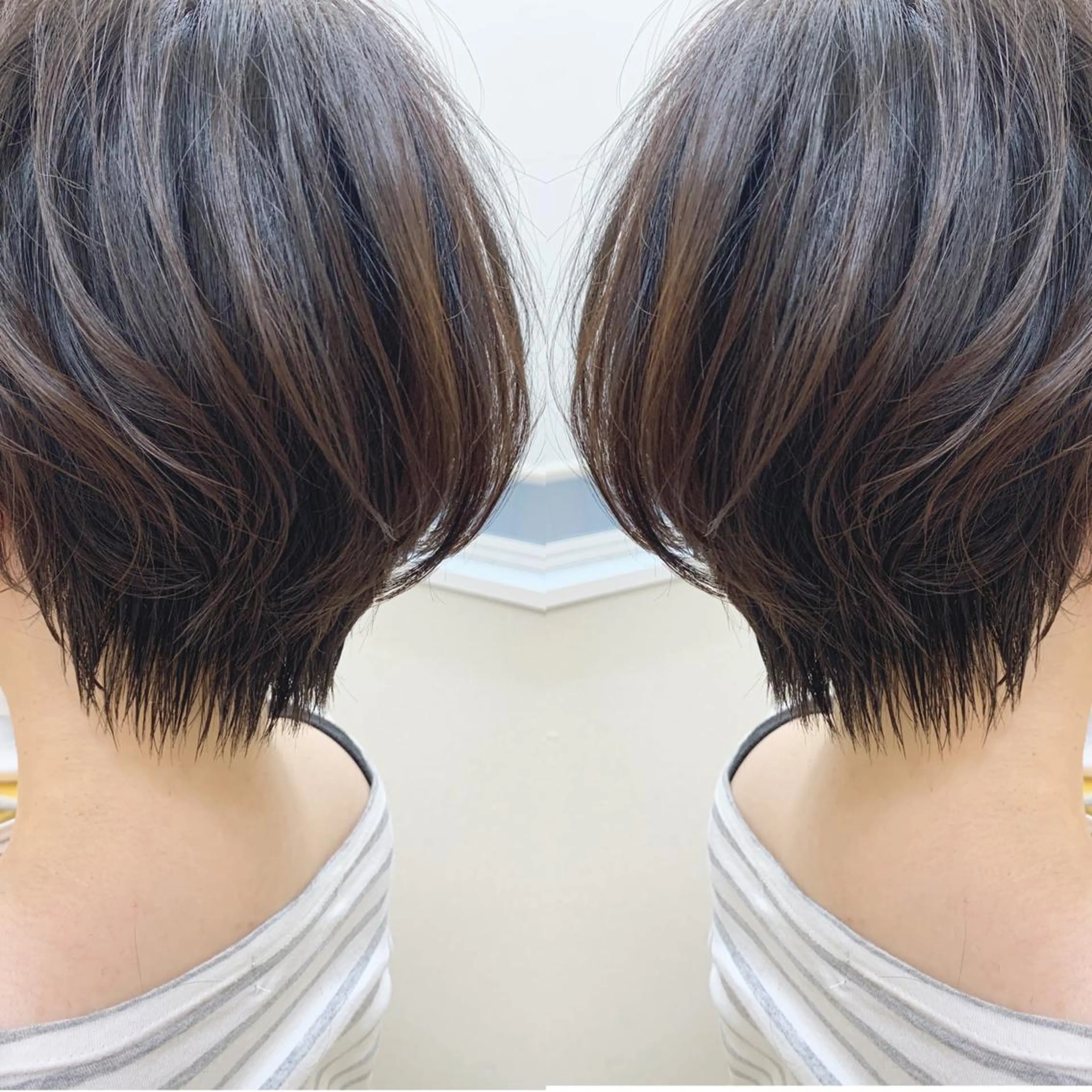 ショート ショートボブ ボブ ショートヘア カット H所属・H (エイチ) 烏丸御池店のヘアスタイル