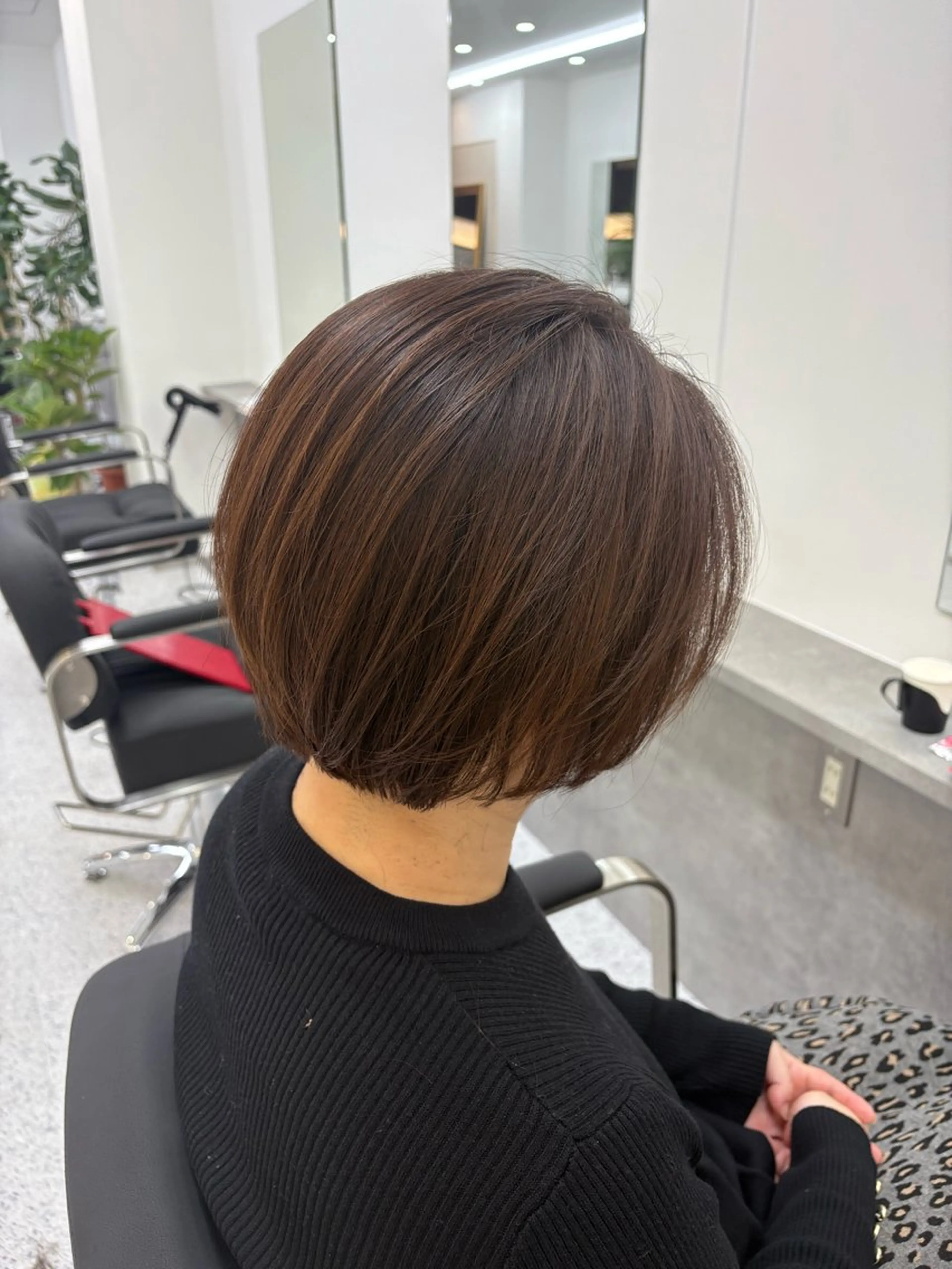 ショート カラー ショートボブ ボブ ショートヘア 笹江 瑞穂のヘアスタイル