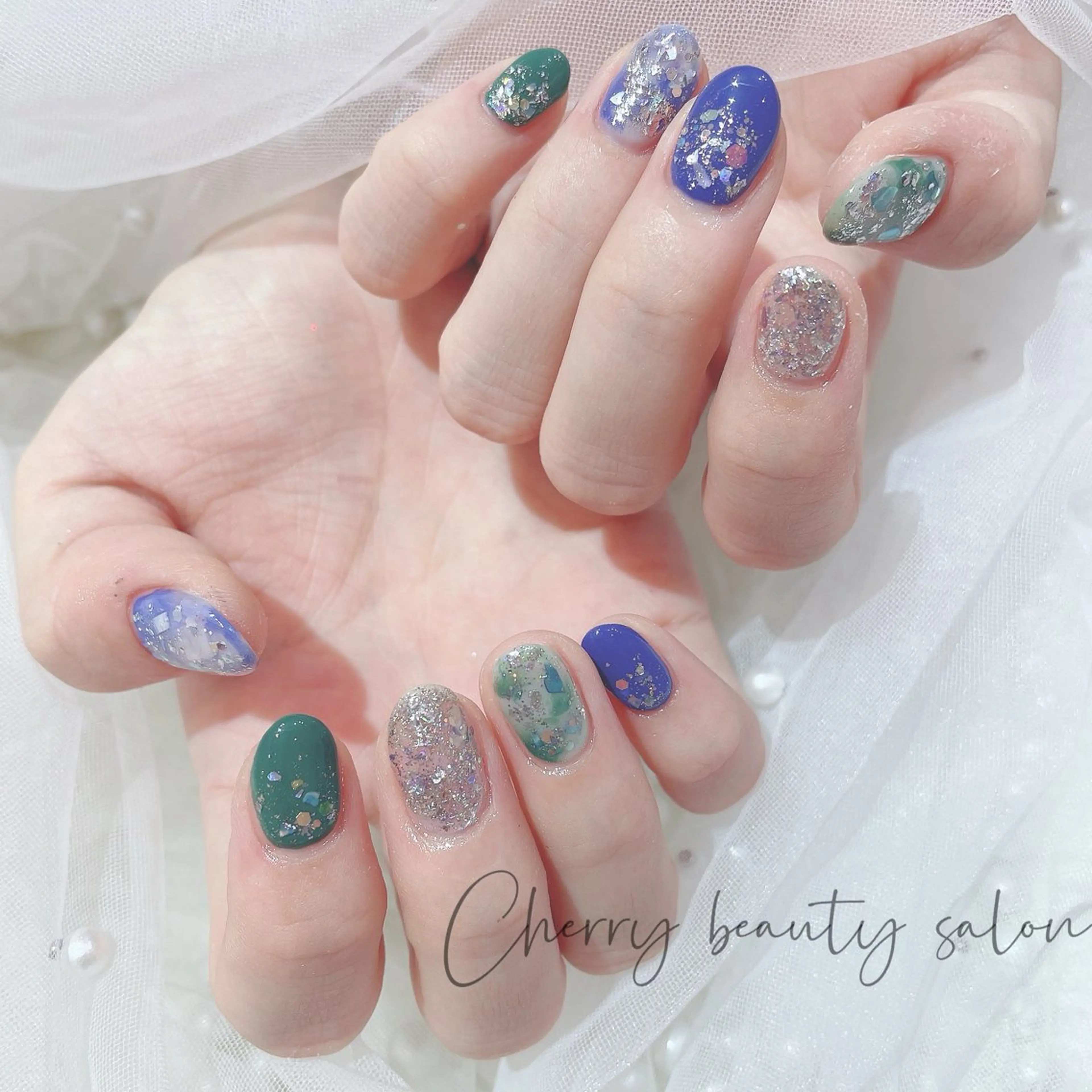 ネイル ハンドネイル ハンドケア SAKURA 🍒のネイルデザイン