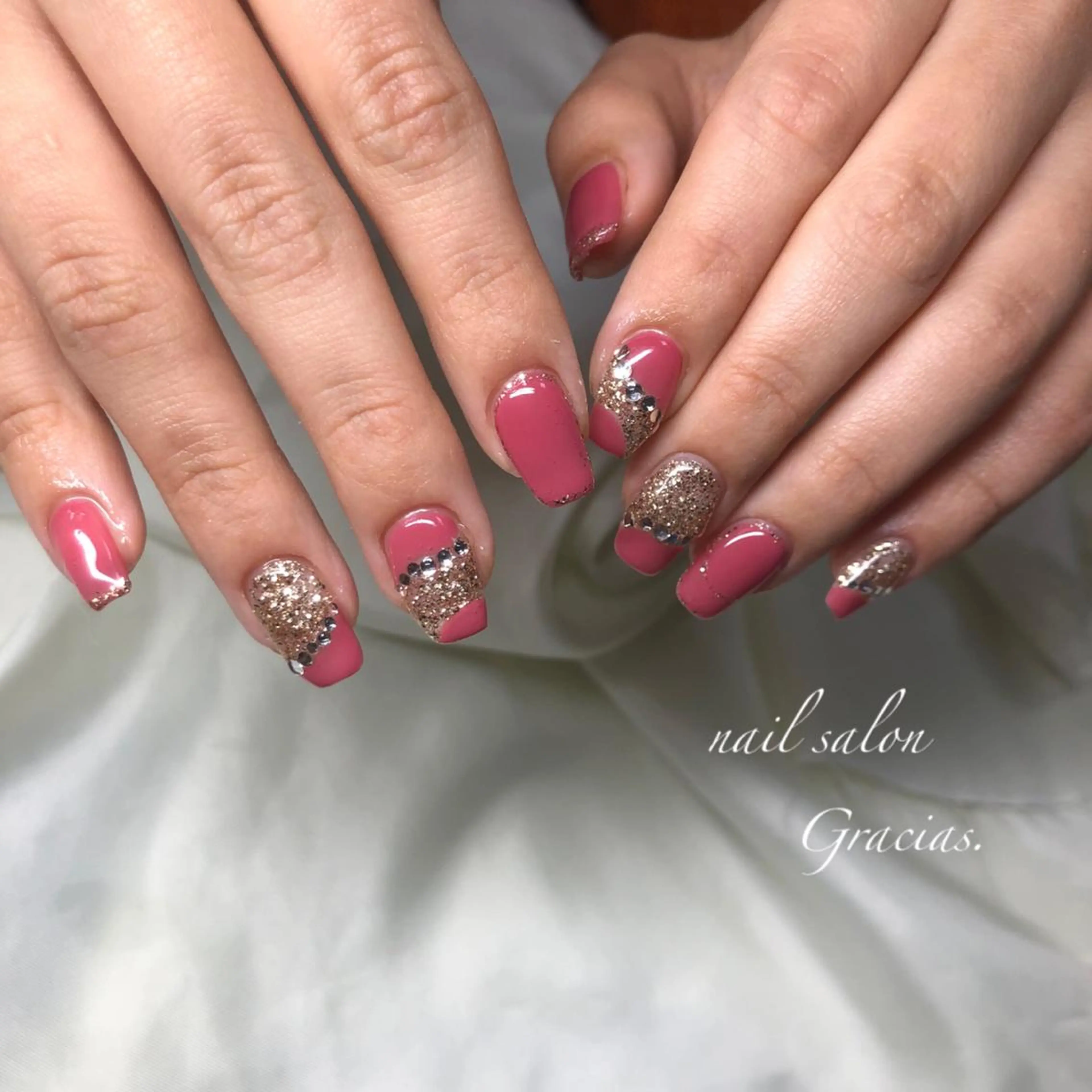 ネイル ハンドネイル Gracias. rieのネイルデザイン
