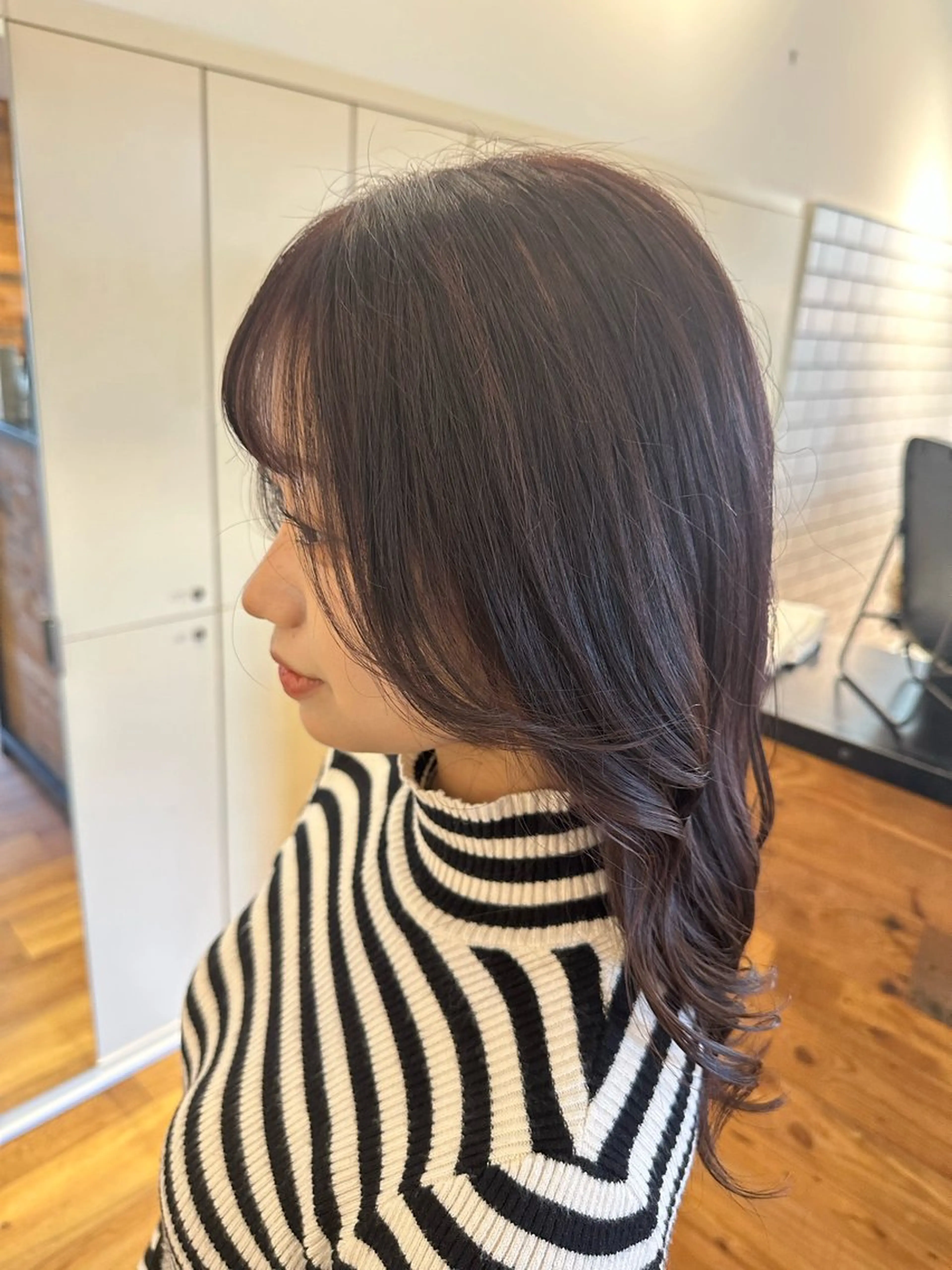 カラー ベージュカラー ピンクカラー ピンクベージュ 安藤 太一のヘアスタイル