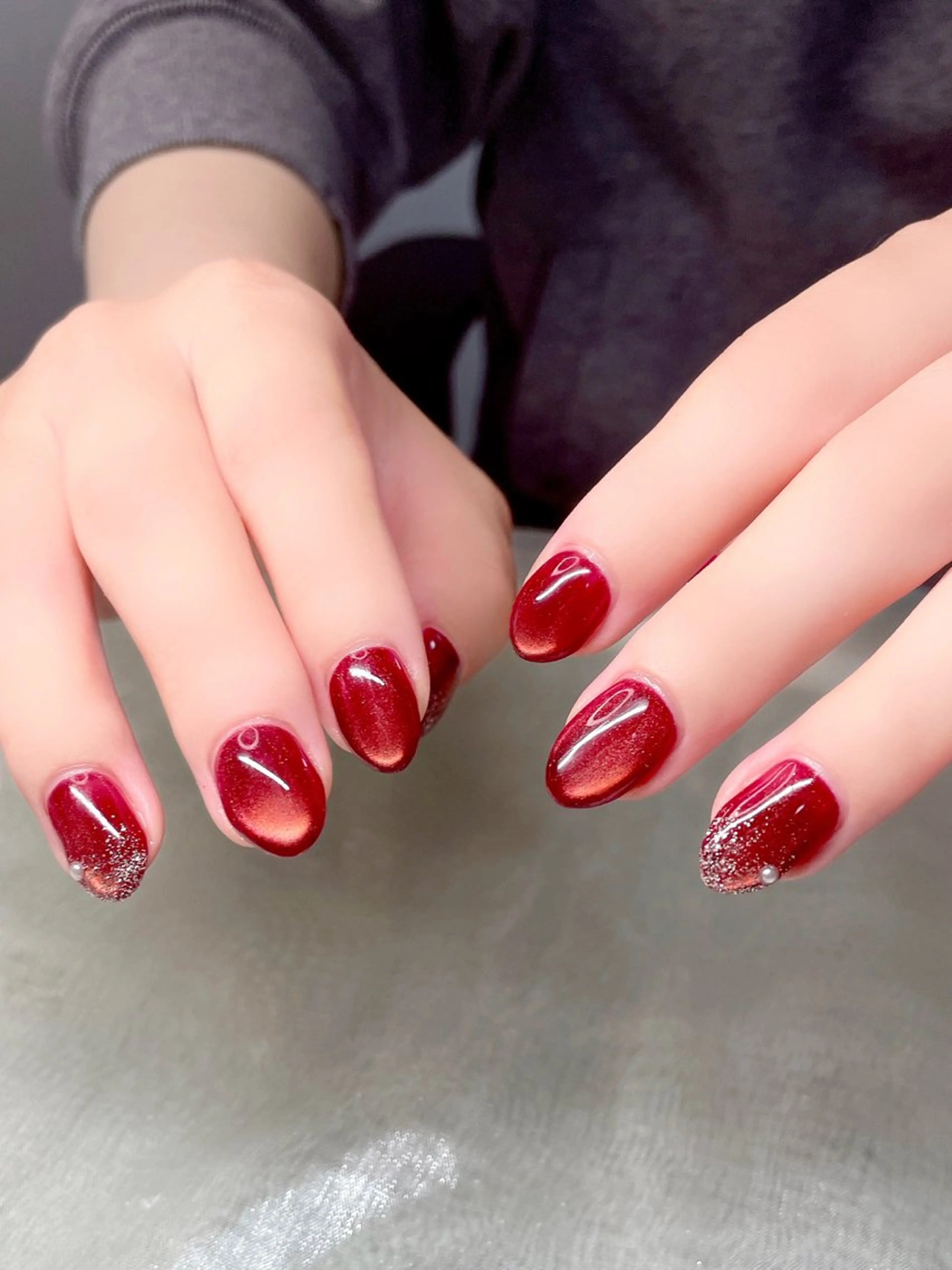 ネイル ストーンネイル ハンドネイル Nailist SUZU所属・Nailist suzuのネイルデザイン