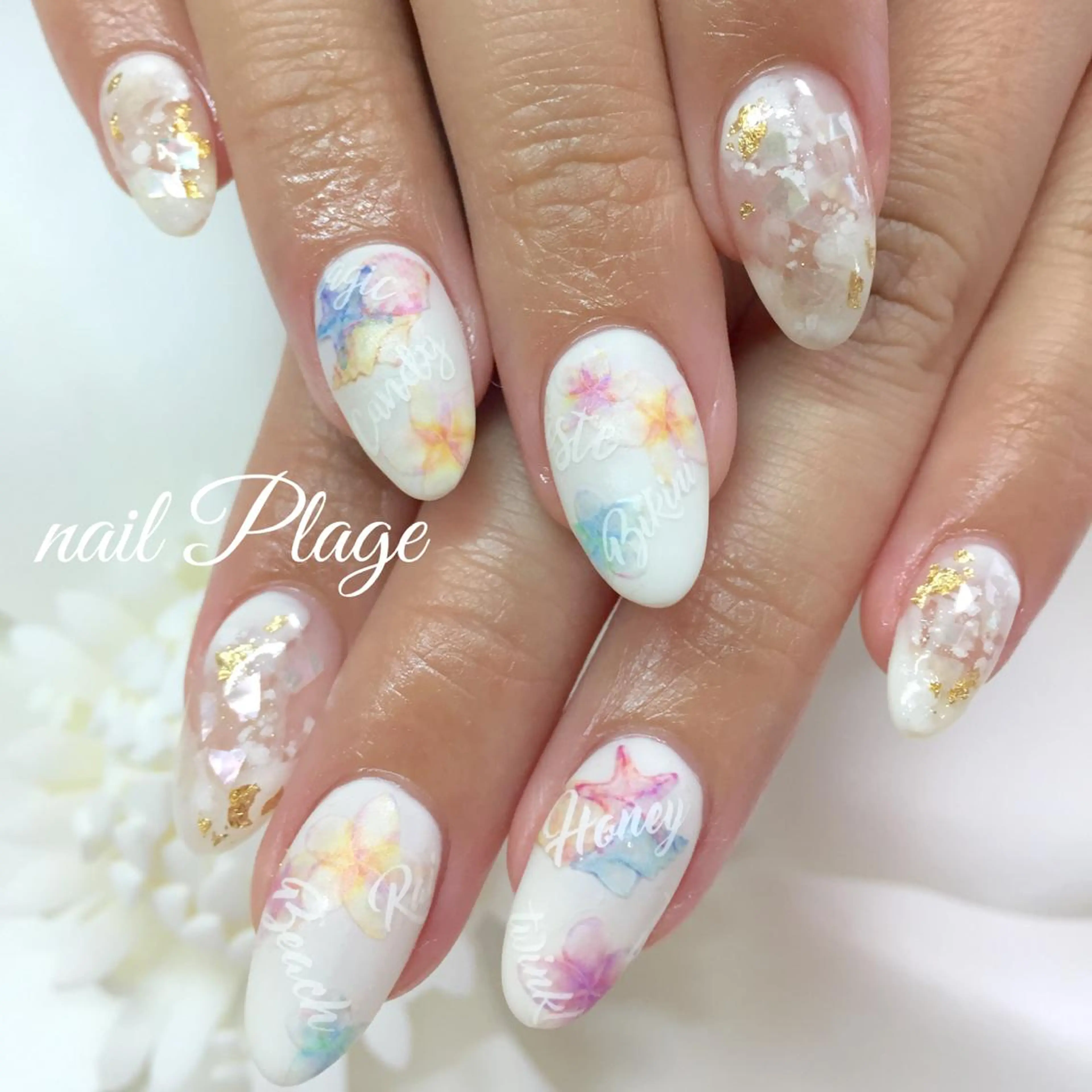 ネイル nail Plage Imai kanaのネイルデザイン