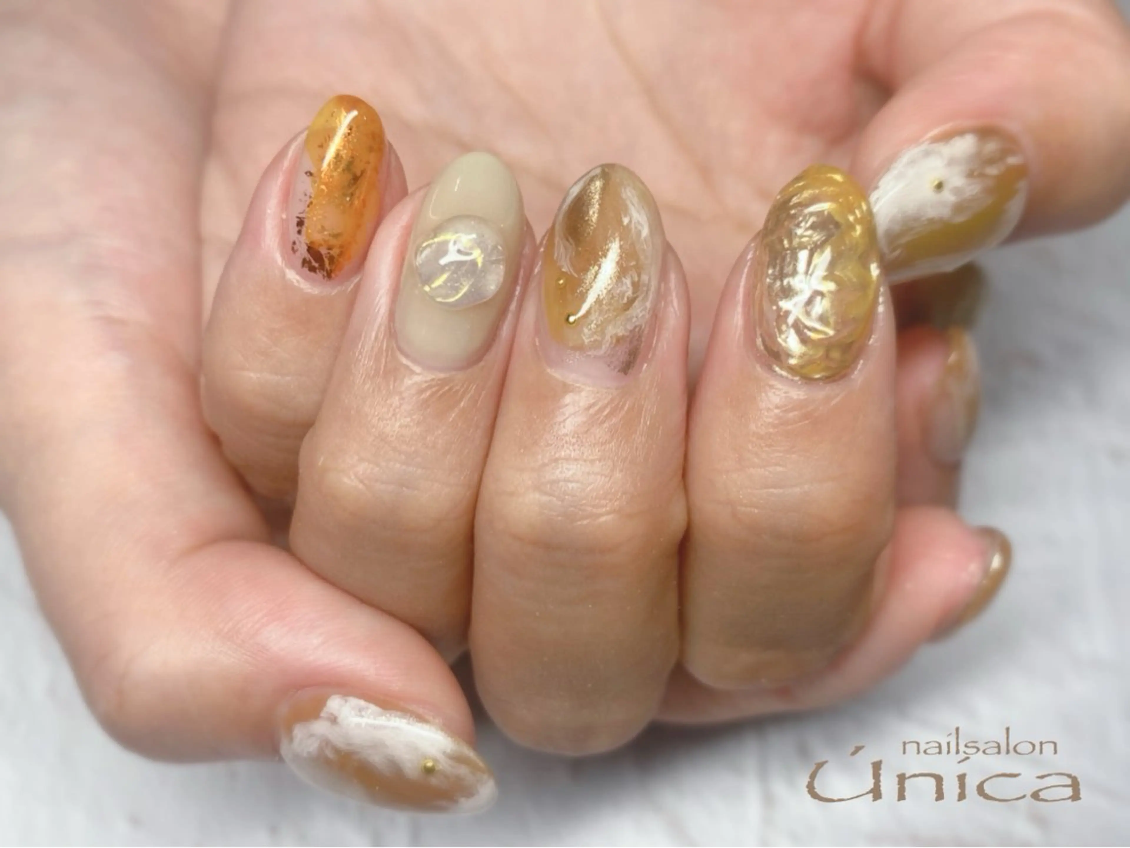 ネイル ハンドネイル nailsalon Única ウニカのネイルデザイン