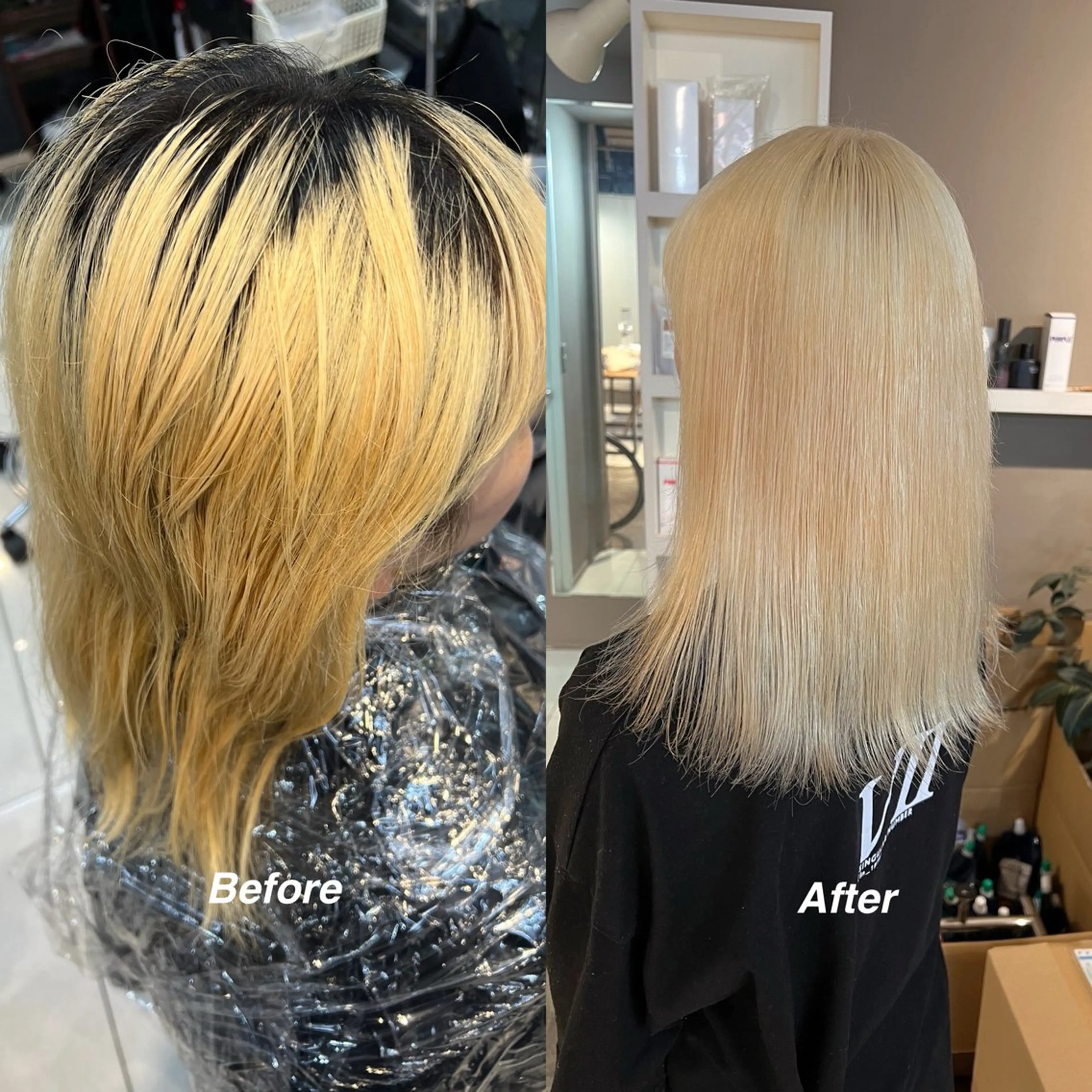 ロング カラー ブロンド daiki 原宿のヘアスタイル