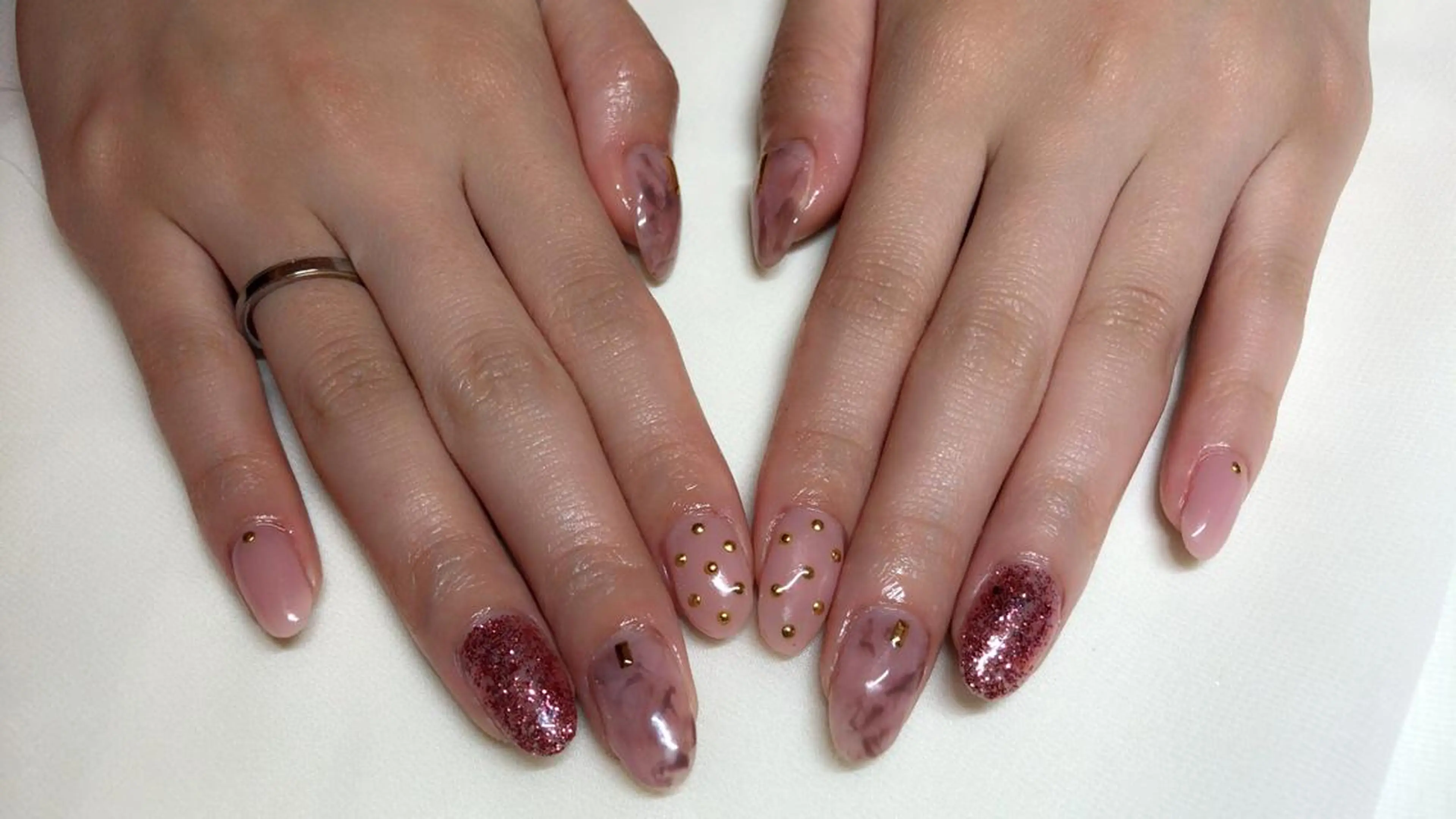 ネイル ニュアンスネイル ハンドネイル Nail &Beauty Salon ☆Kirari☆所属・ビューティサロン ☆Kirari☆のネイルデザイン