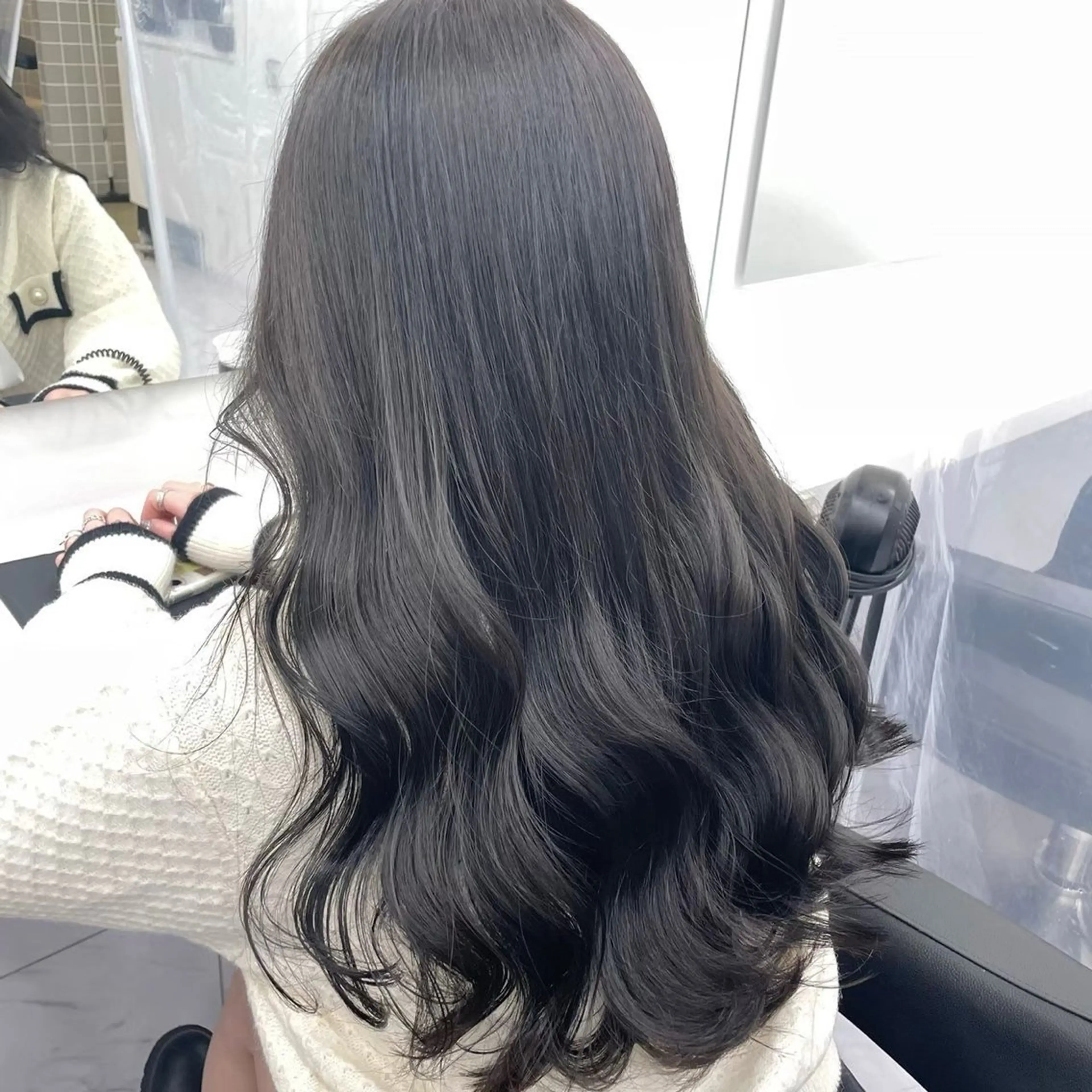 ロング カラー 渋谷🥇wカラー 特化美容師のヘアスタイル