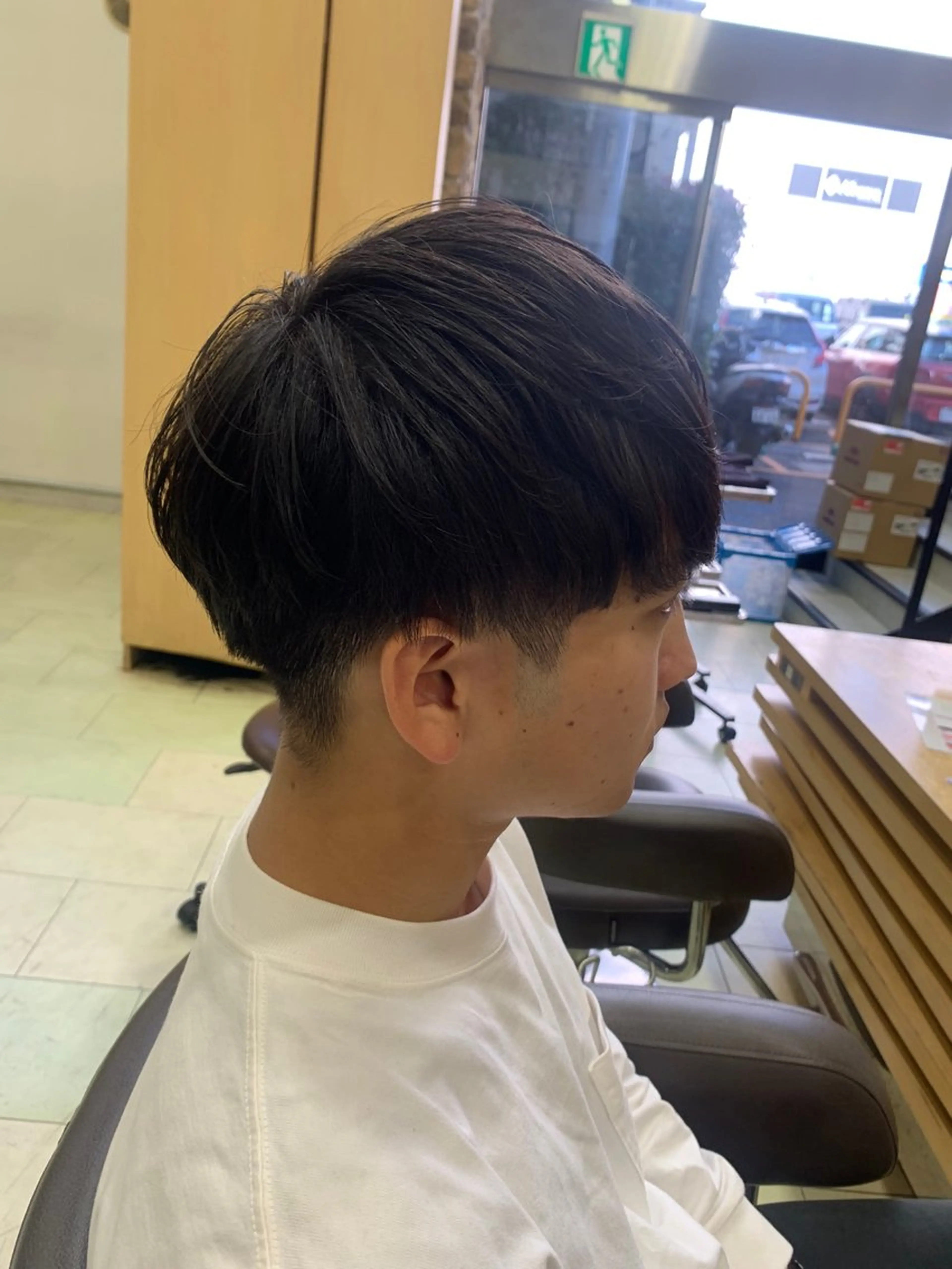 メンズ カット メンズカットパーマ 【フェザーパーマ】のヘアスタイル