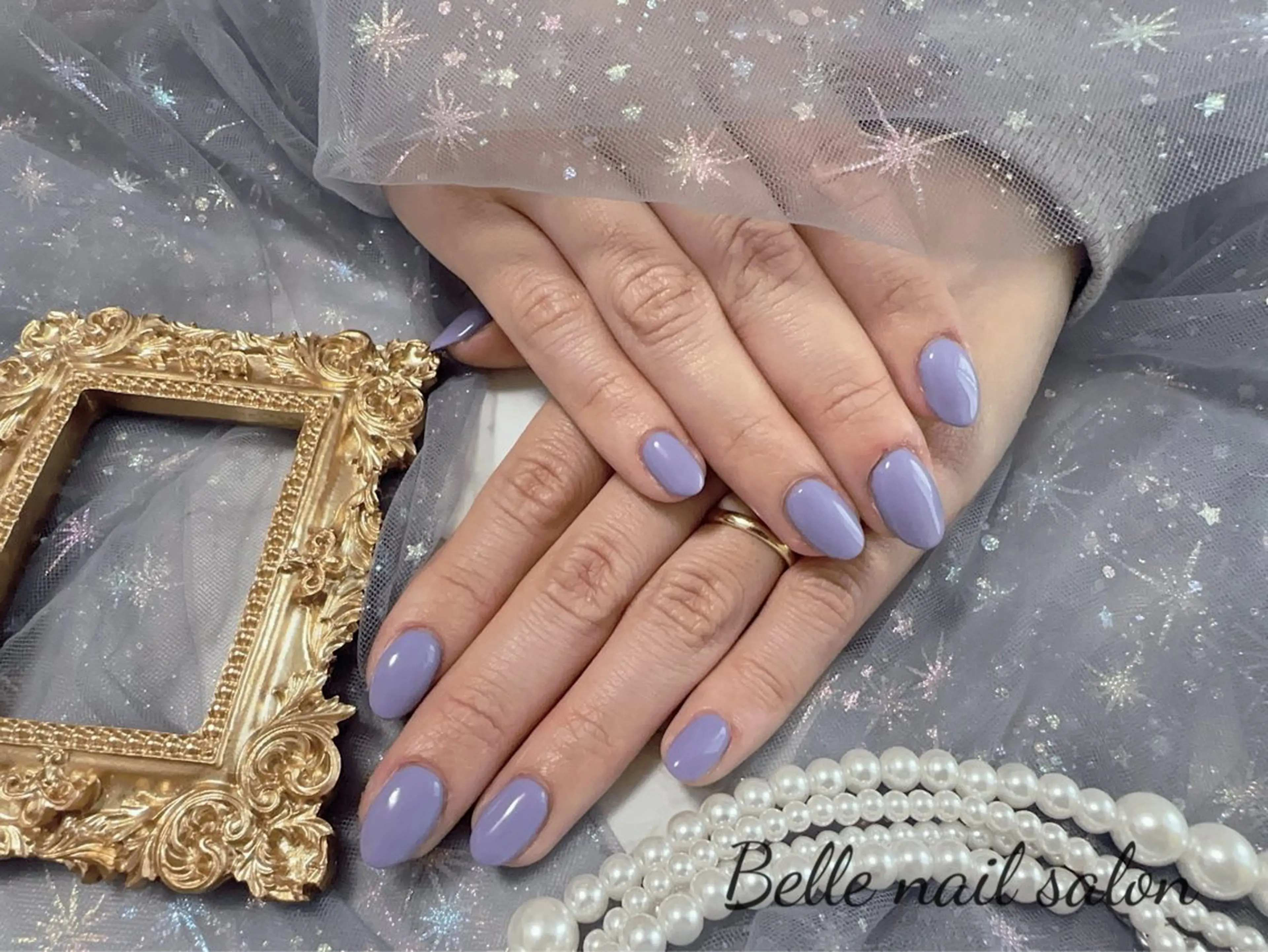 ネイル ワンカラーネイル Belle nail salon 新小岩のネイルデザイン