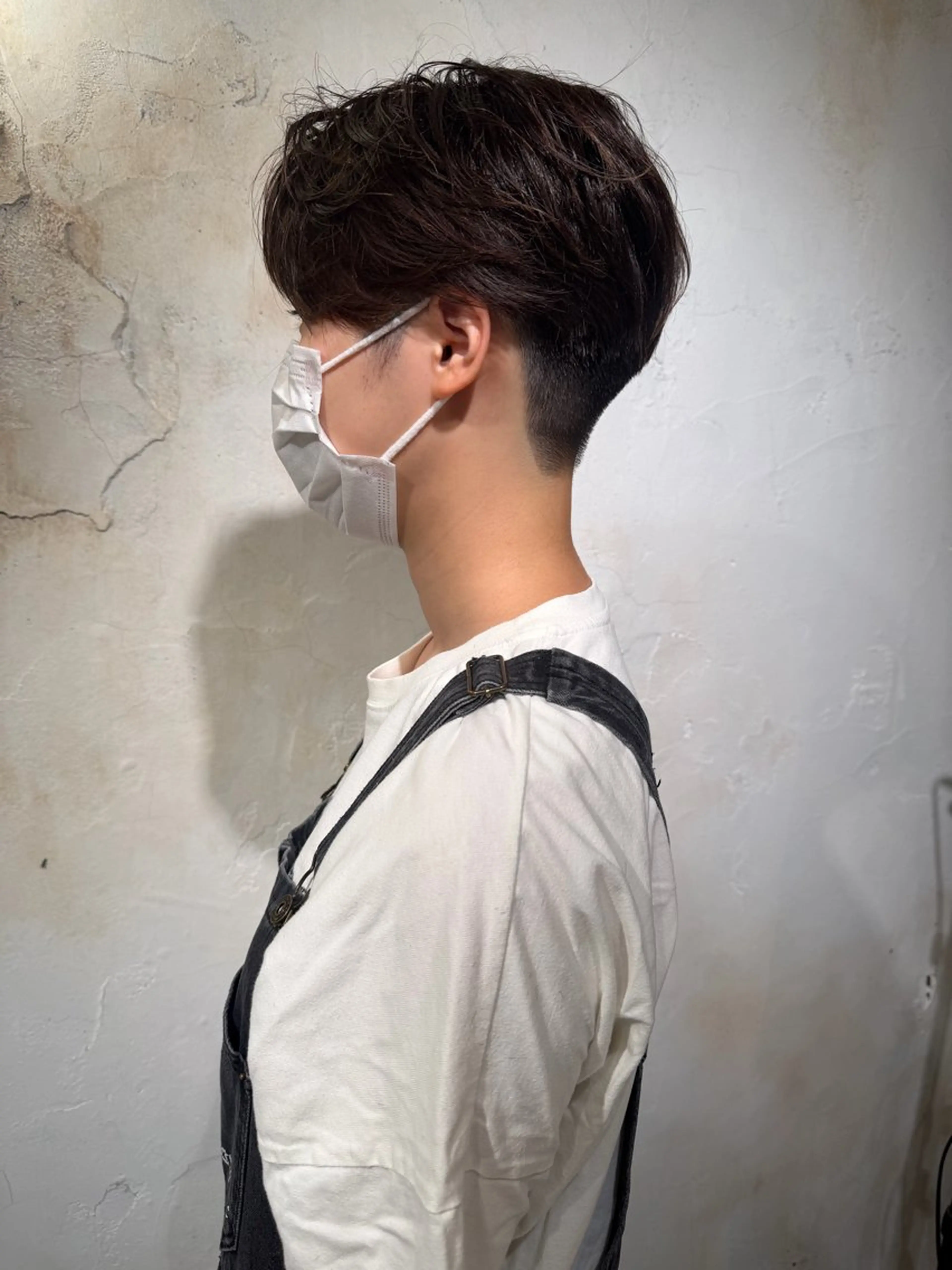 ショート マネージャー 山城洸希のヘアスタイル