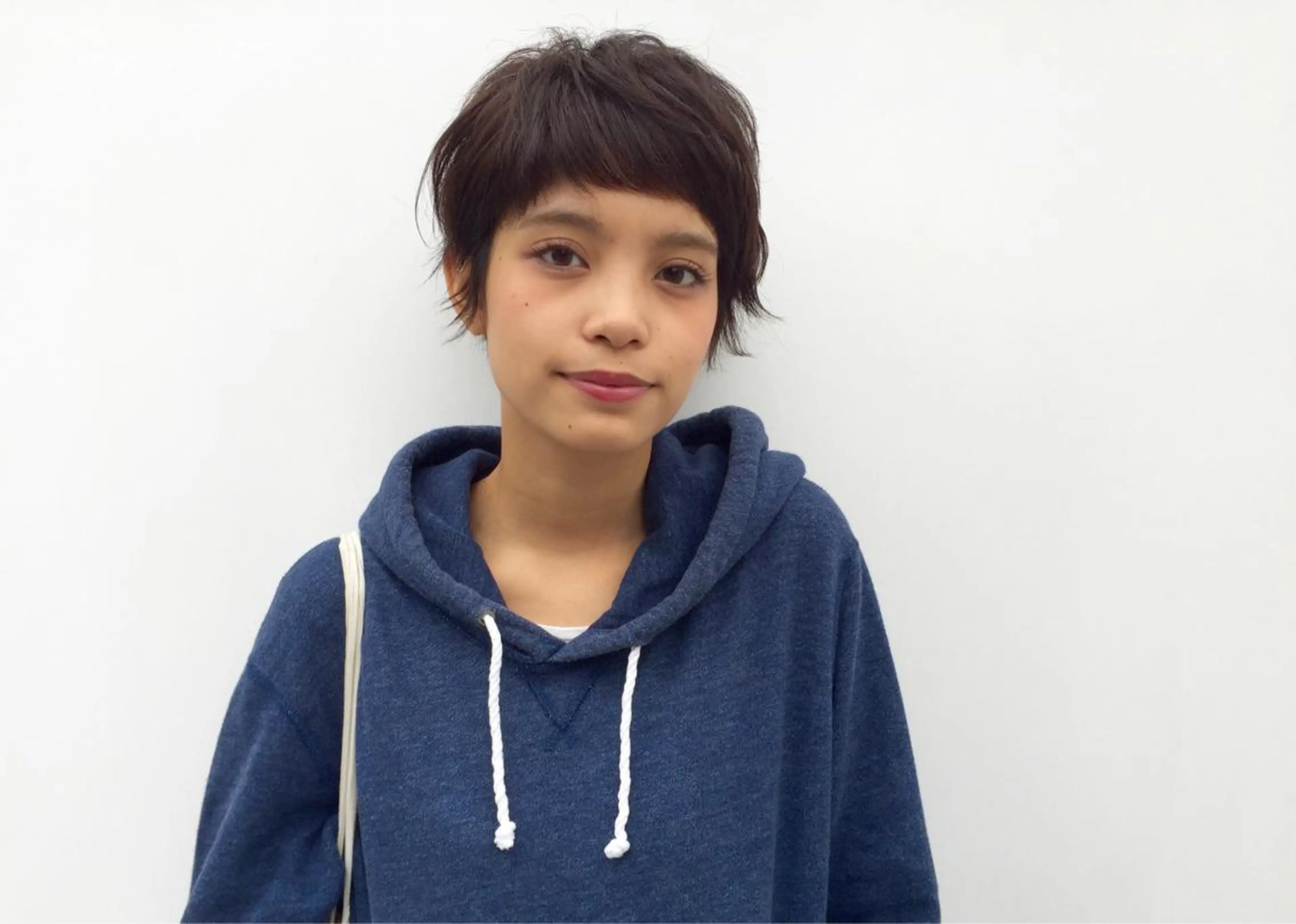 ショート カラー ショートレイヤー レイヤーカット ショートヘア ミヤギ リュウキのヘアスタイル