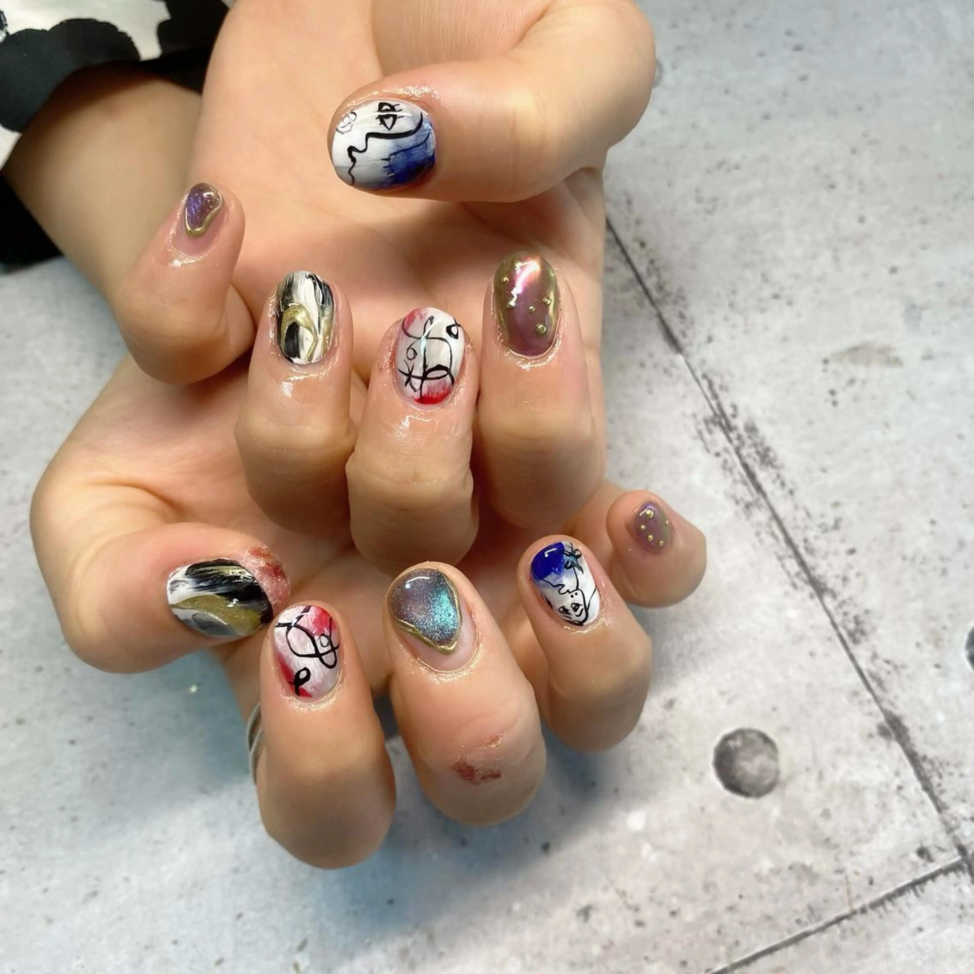 ネイル ハンドネイル NAIL SALON あんび所属・nail salon あんびのネイルデザイン