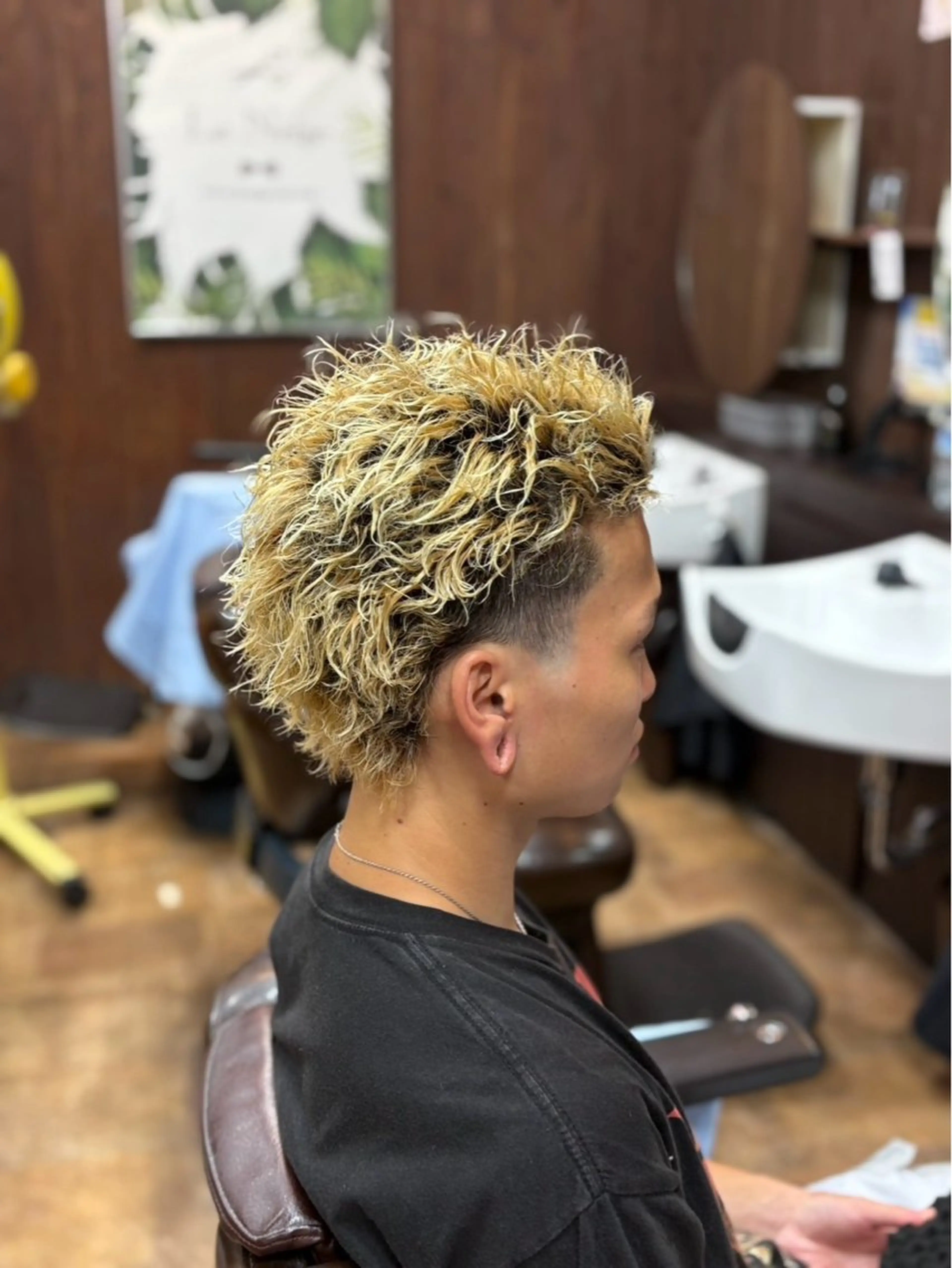 パーマ メンズ ヘア ドリーム ワイルド所属・北 彩音のヘアスタイル