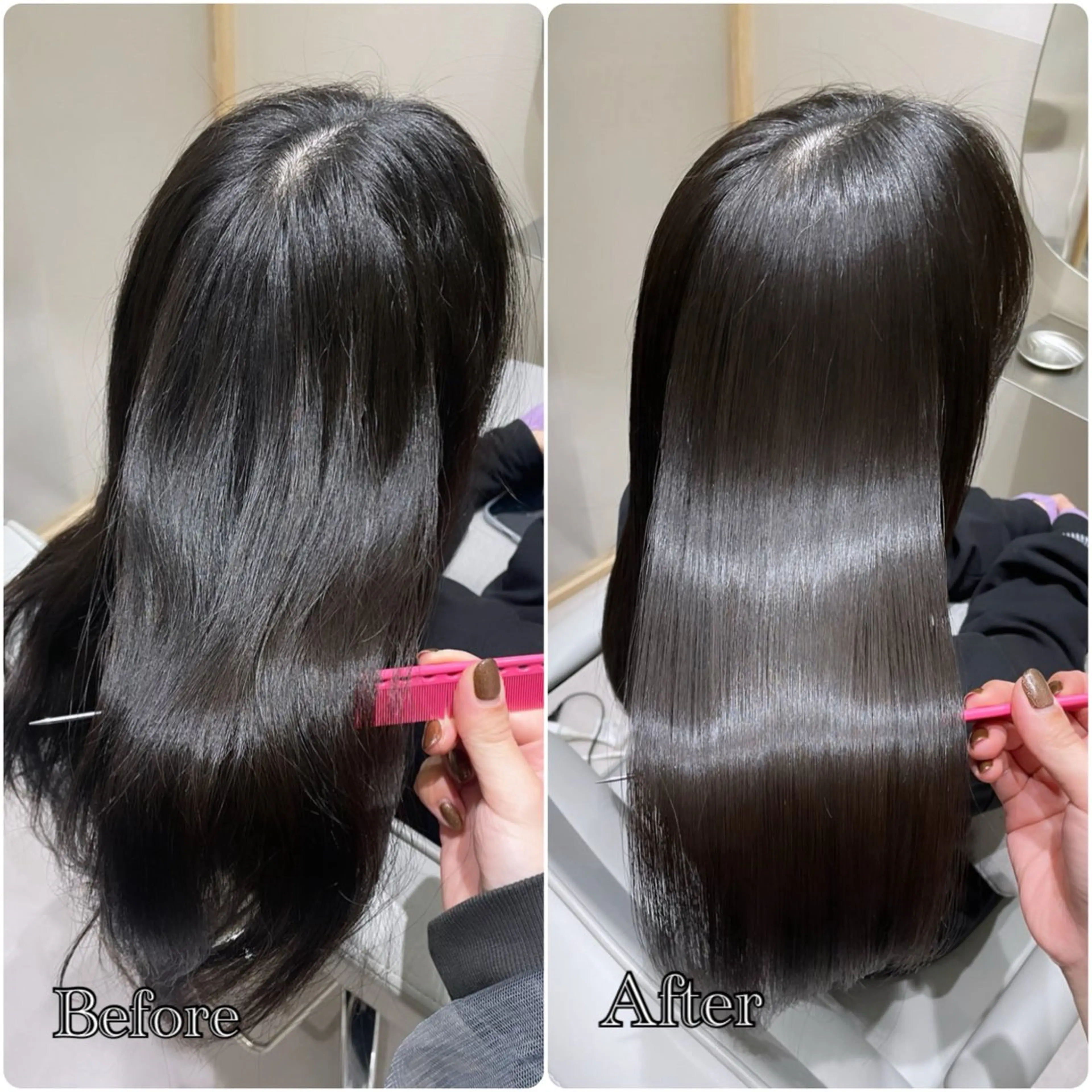 ロング 縮毛矯正 トリートメント Zina 浦安所属・髪質改善✨Zina浦 安/個室🌈YUKIのヘアスタイル