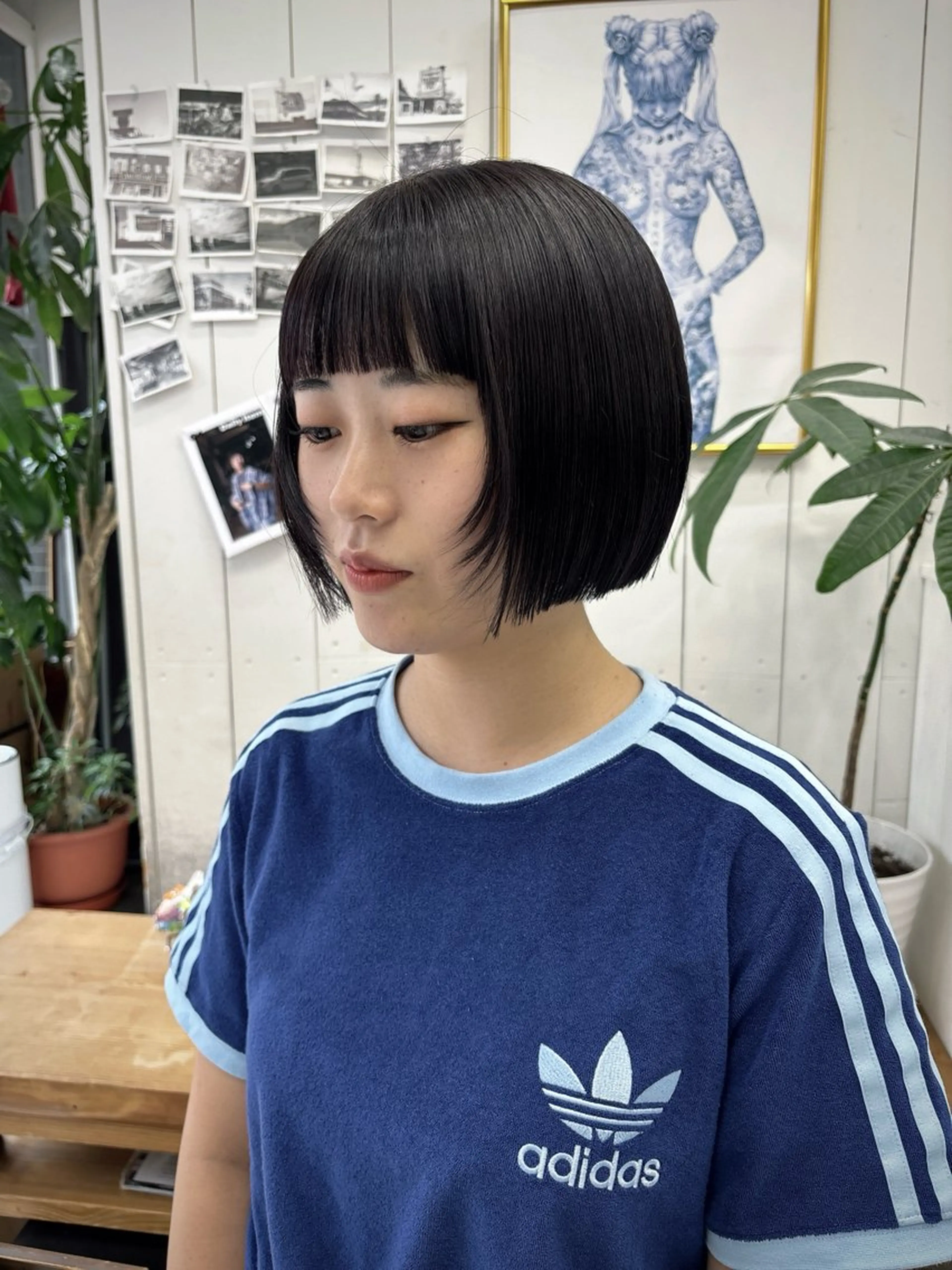 ショート カラー カット ヘアカラー トリートメント Ann. /レイヤーカットのヘアスタイル